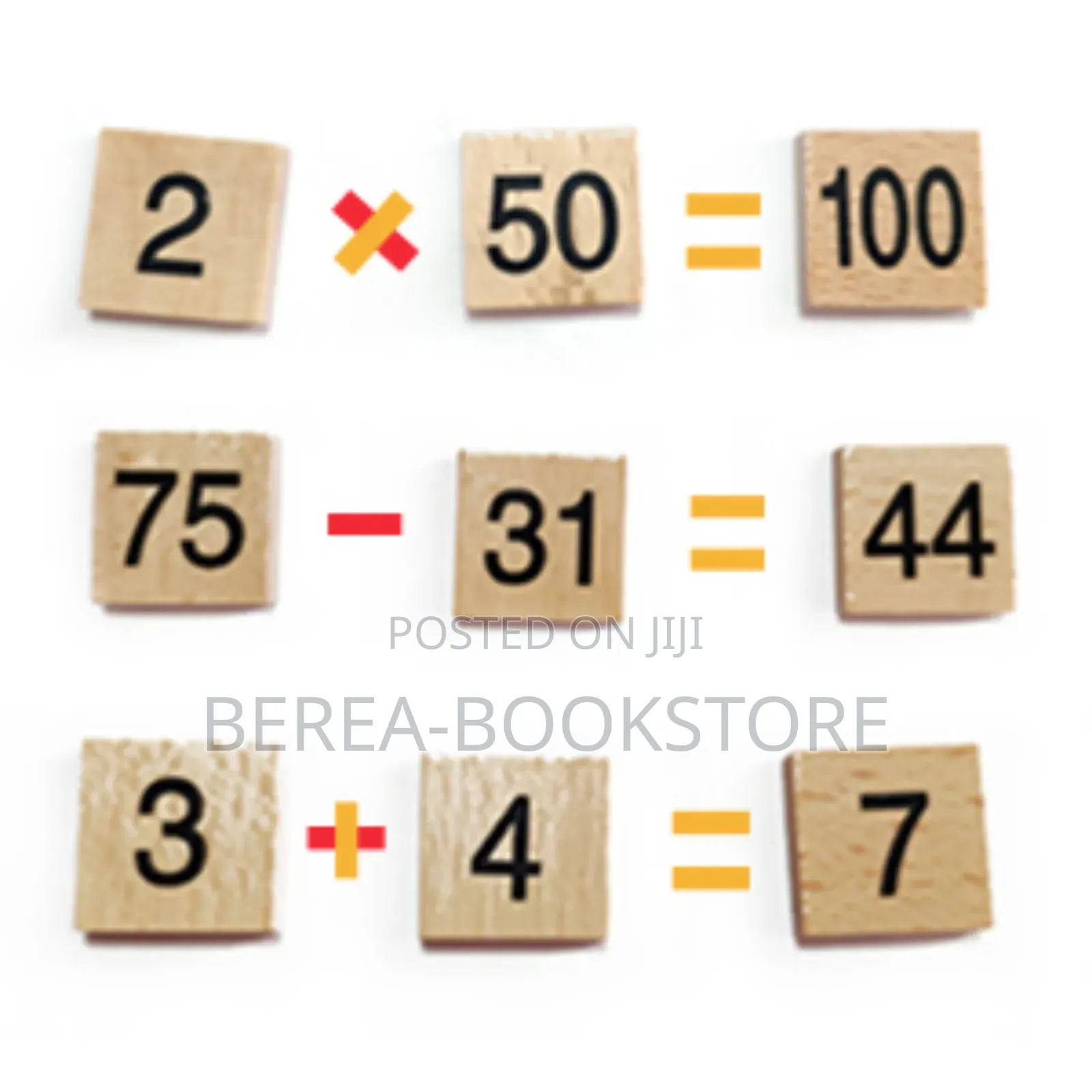 Numbers Wooden Educational Game for Kids