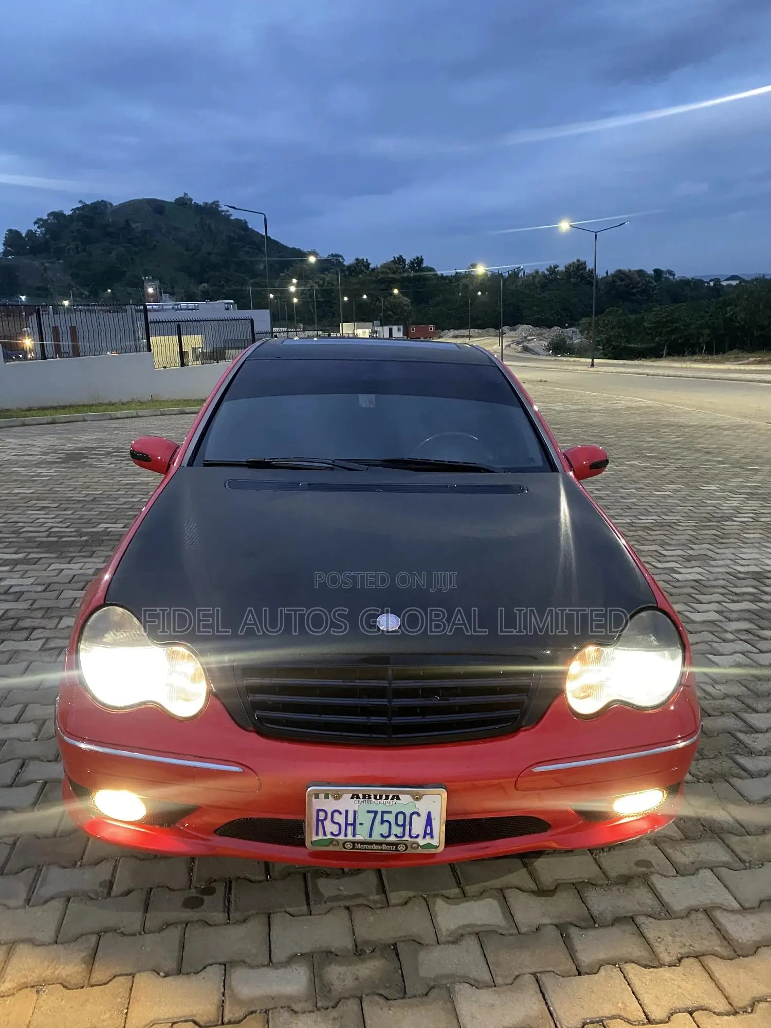 Mercedes-Benz C230 2006 Red