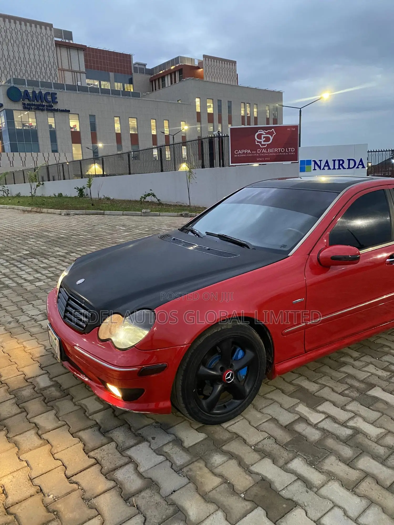 Mercedes-Benz C230 2006 Red