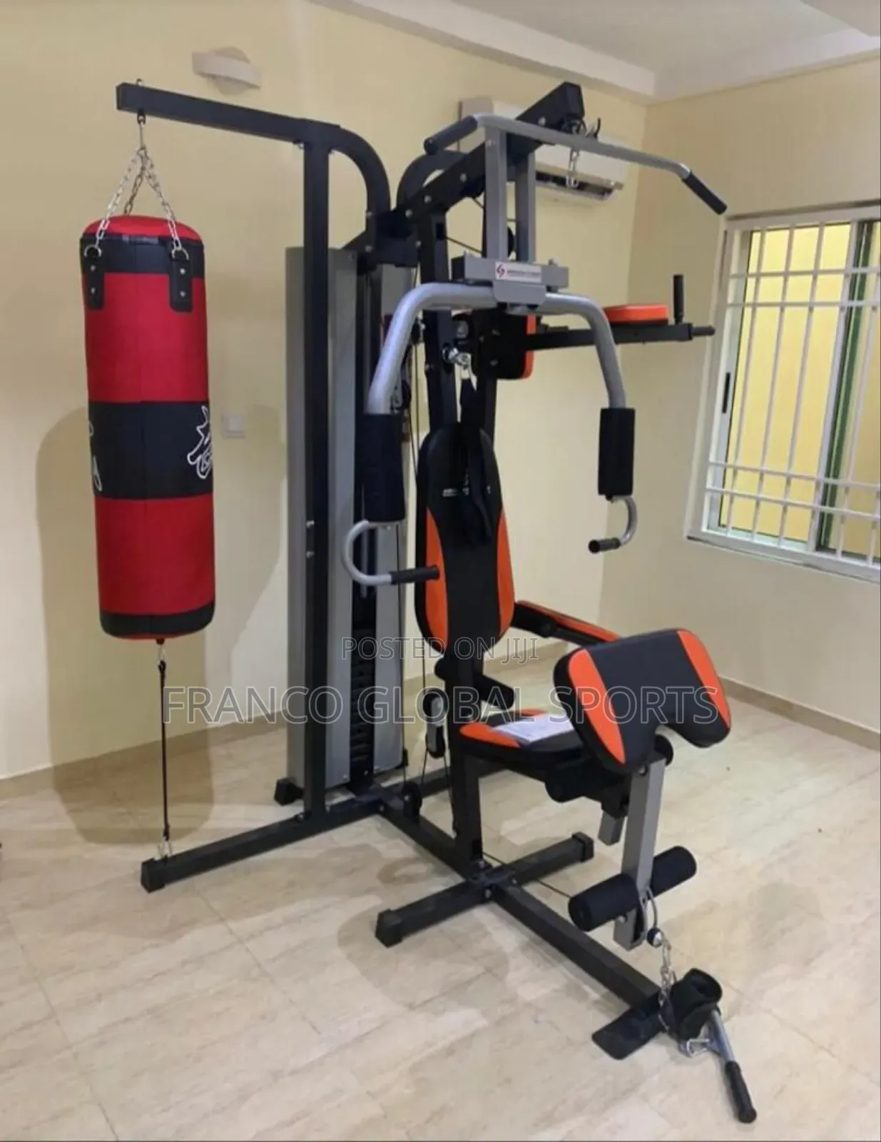Multi-Station Workout Gym