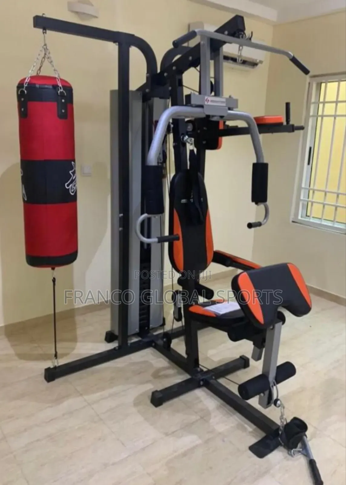 Multi-Station Workout Gym