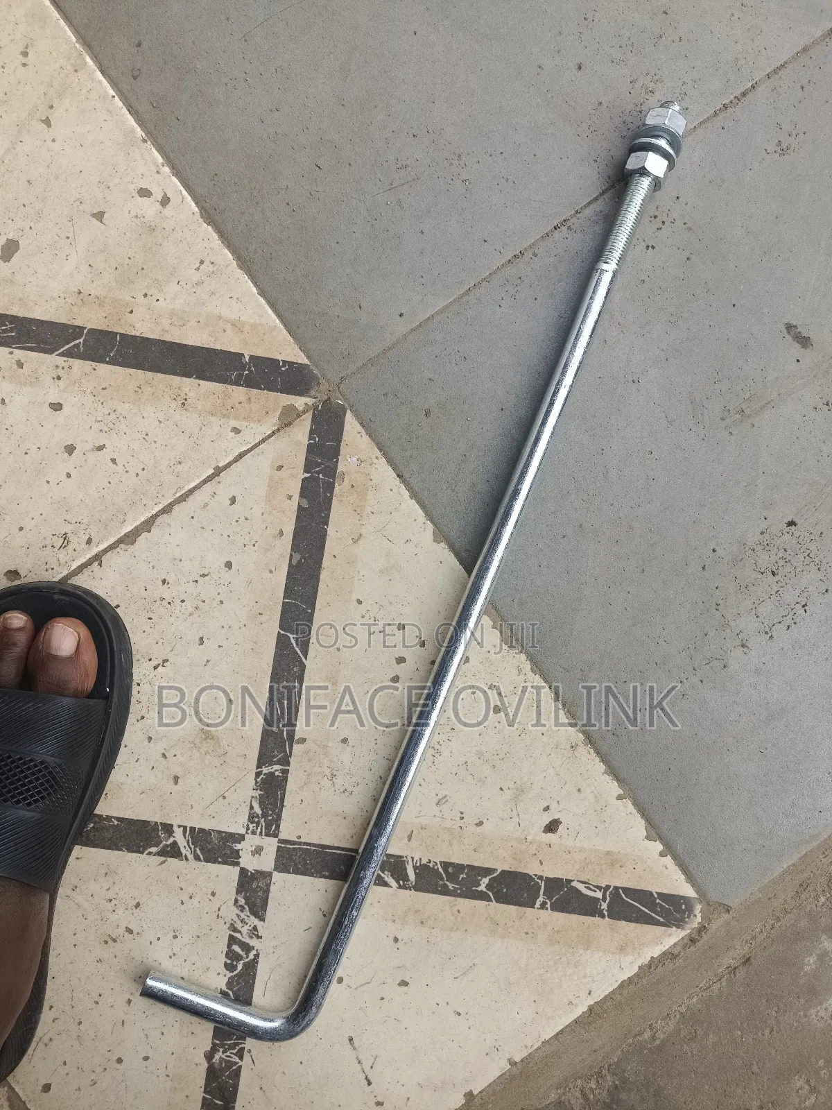 L Bolt/J Bolt 24mm Nut and Washer Galvanised ( All Sizes Available )