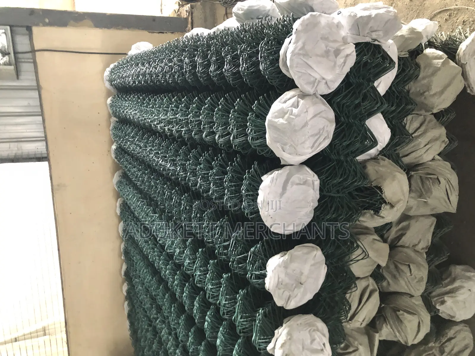Rubber Coated Chain Link 8ft by 12m