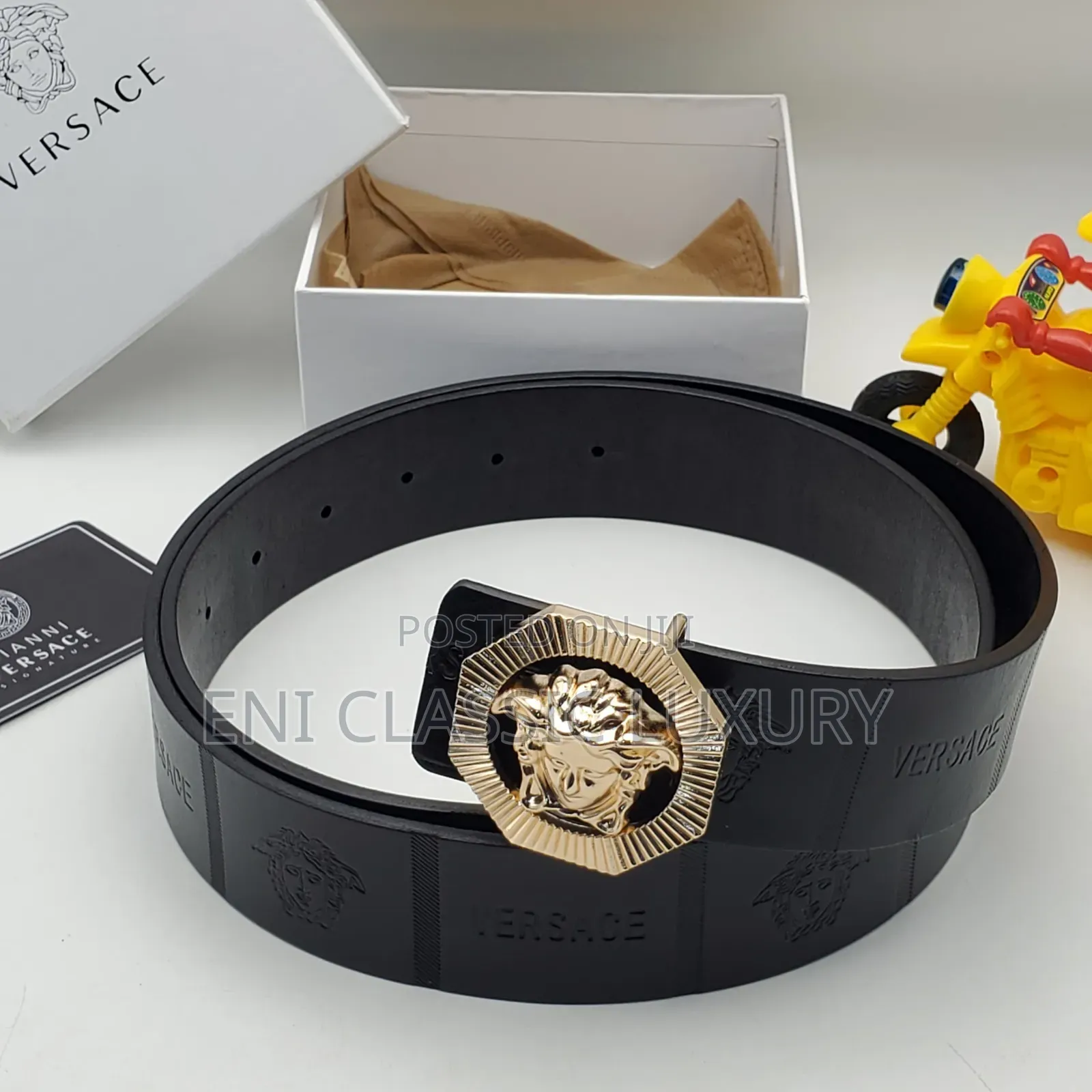 Pure Quality Luxury Designer Belts Versace Collection Well Branded
