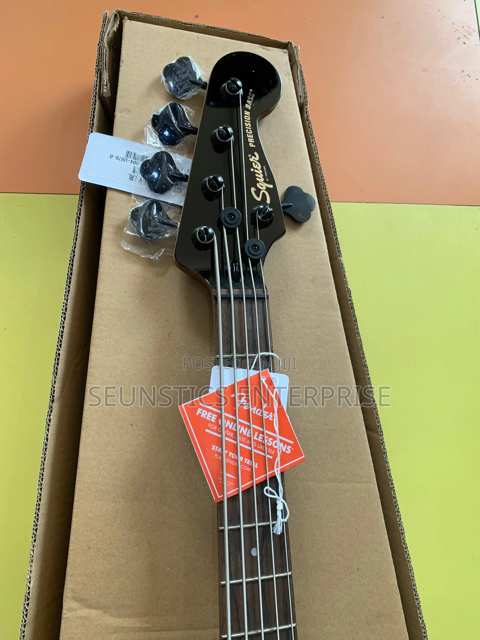 Quality Squier by Fender Active Precision Bass Guitar