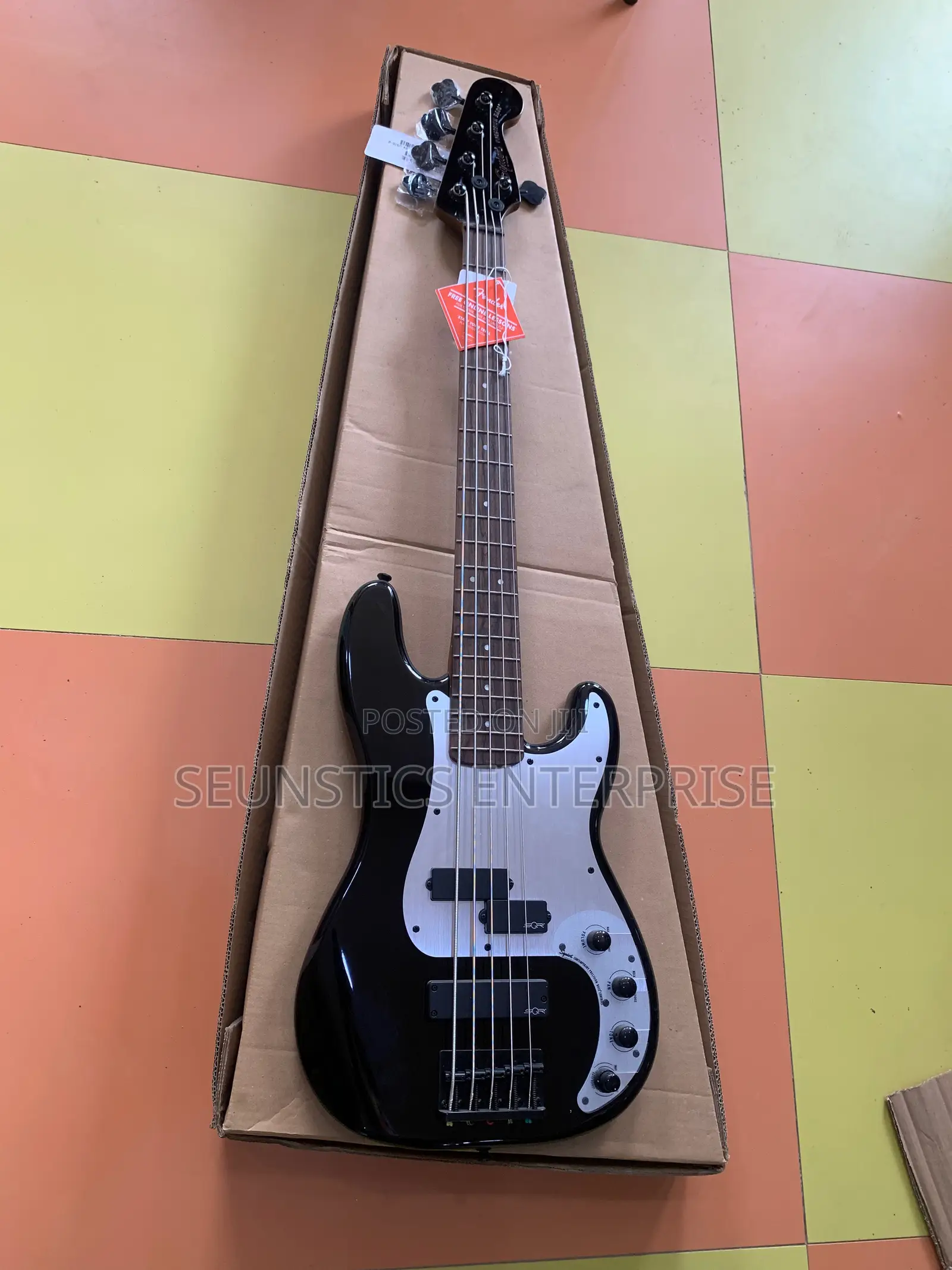 Quality Squier by Fender Active Precision Bass Guitar