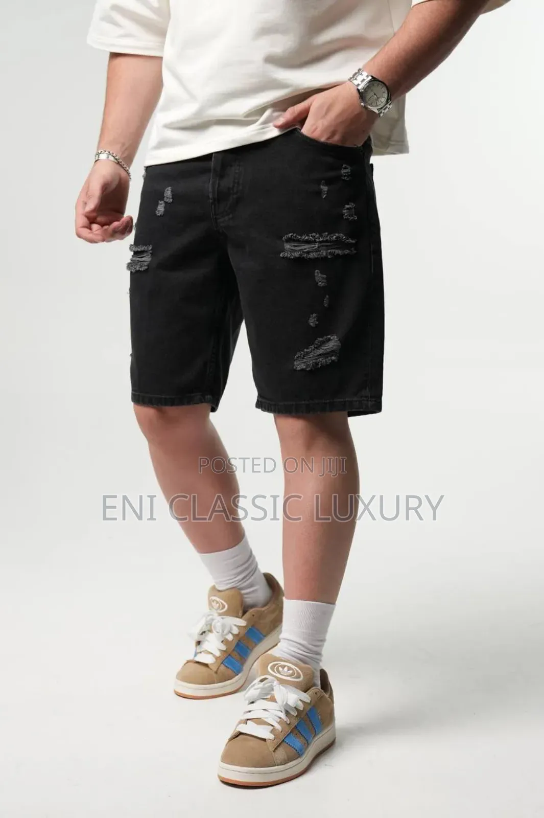 Pure Quality Luxury Cargo Short Jeans Well Branded