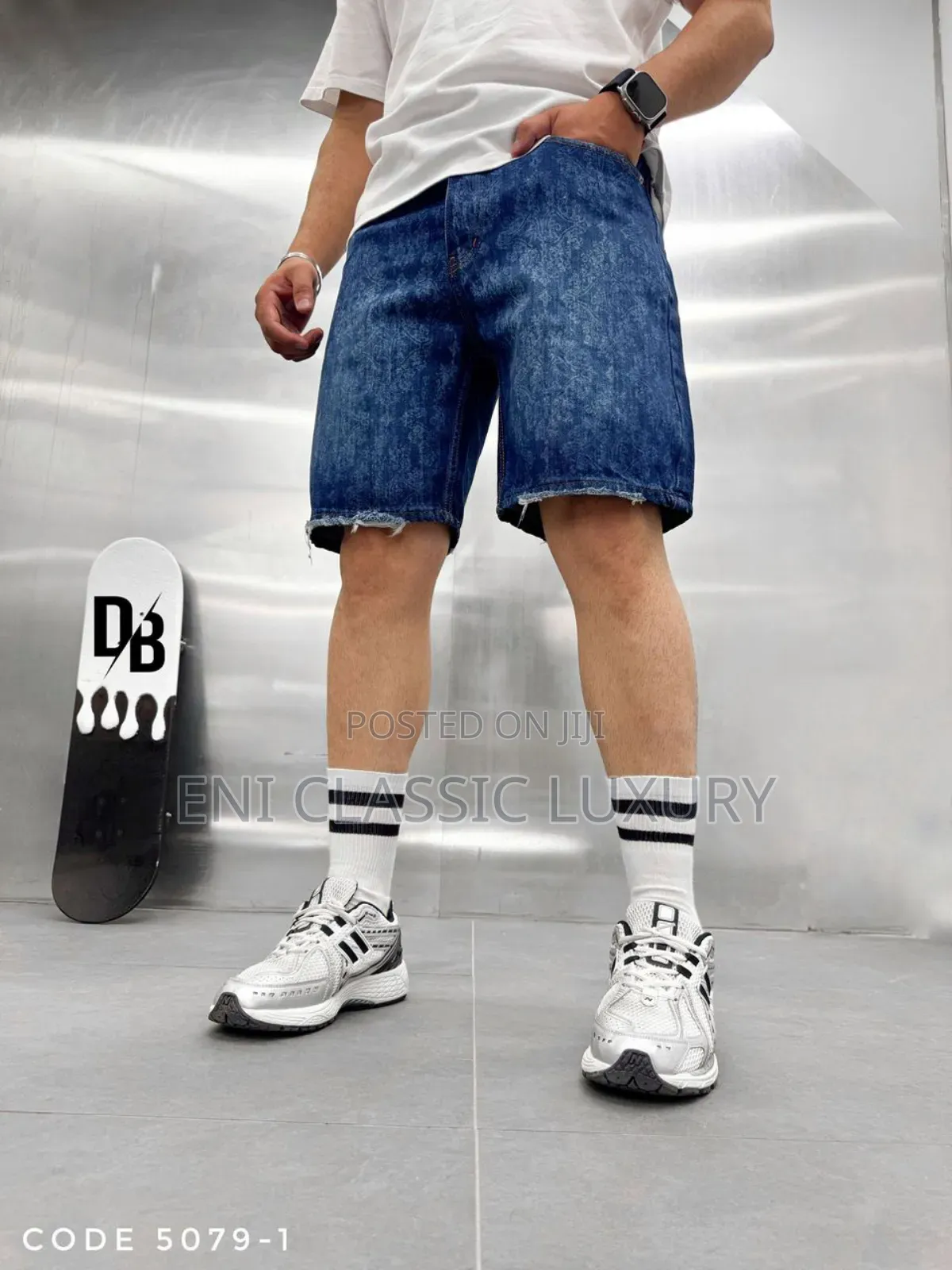 Pure Quality Luxury Cargo Short Jeans Well Branded