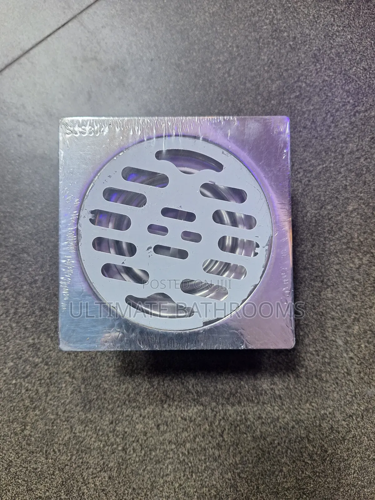 3" Down Outlet Bathroom Floor Drain
