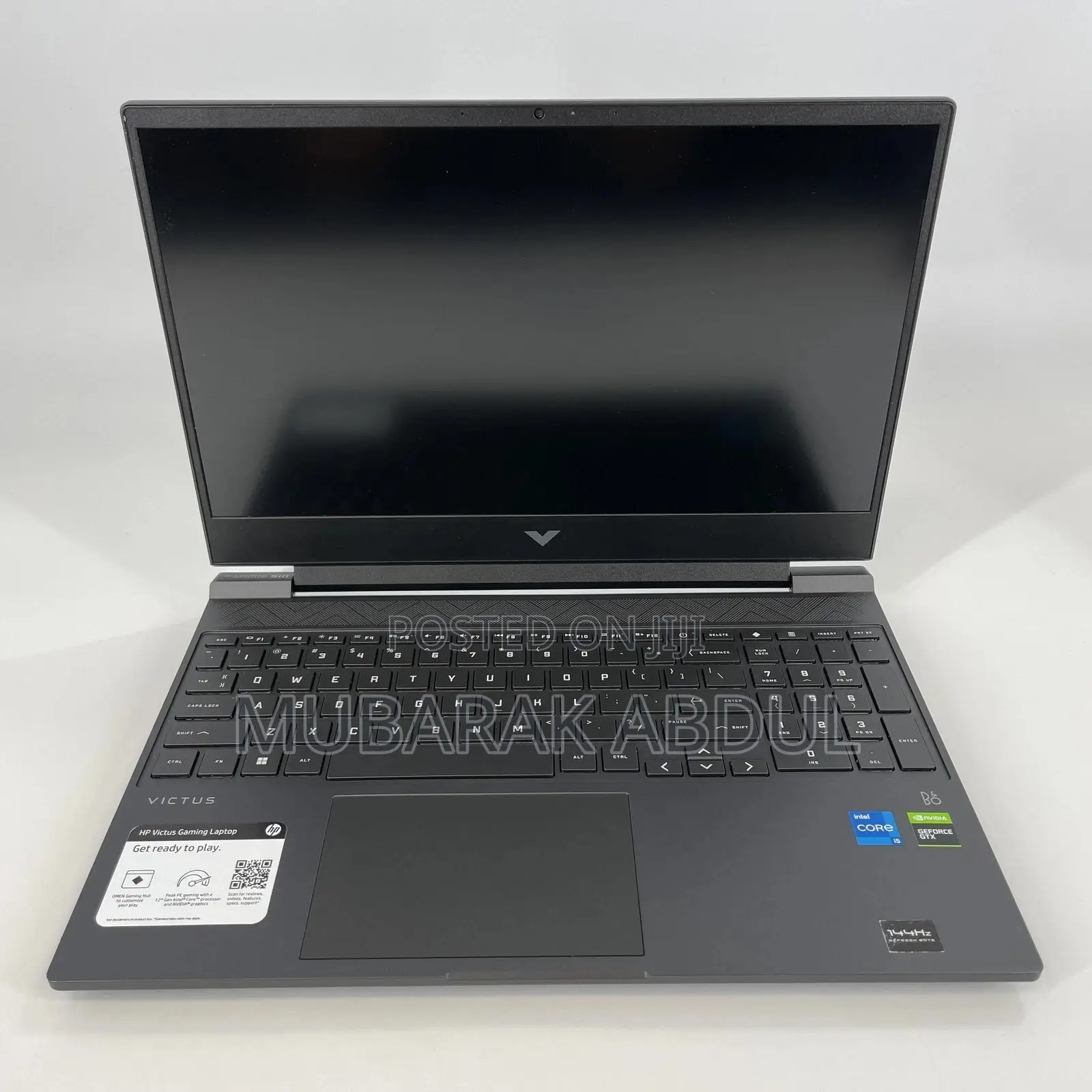 New Laptop HP Victus 15 8GB Nvidia SSD 512GB