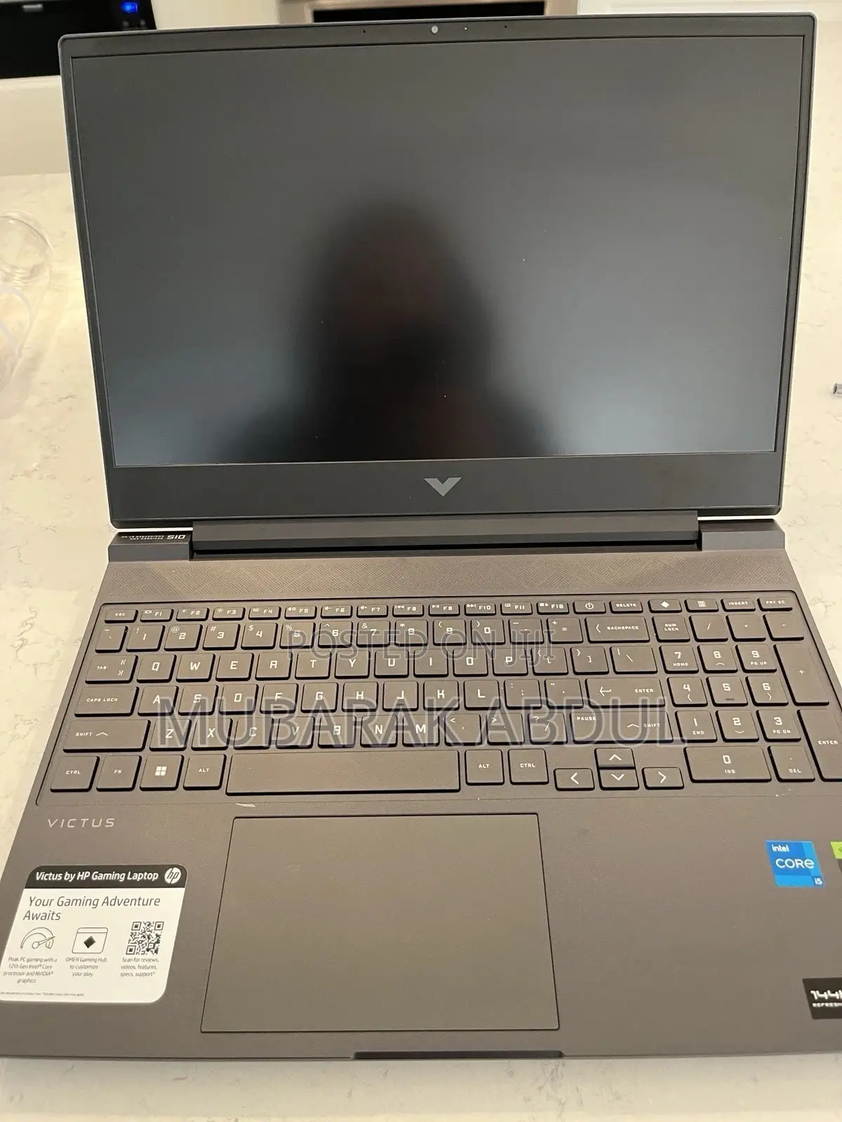 New Laptop HP Victus 15 8GB Nvidia SSD 512GB