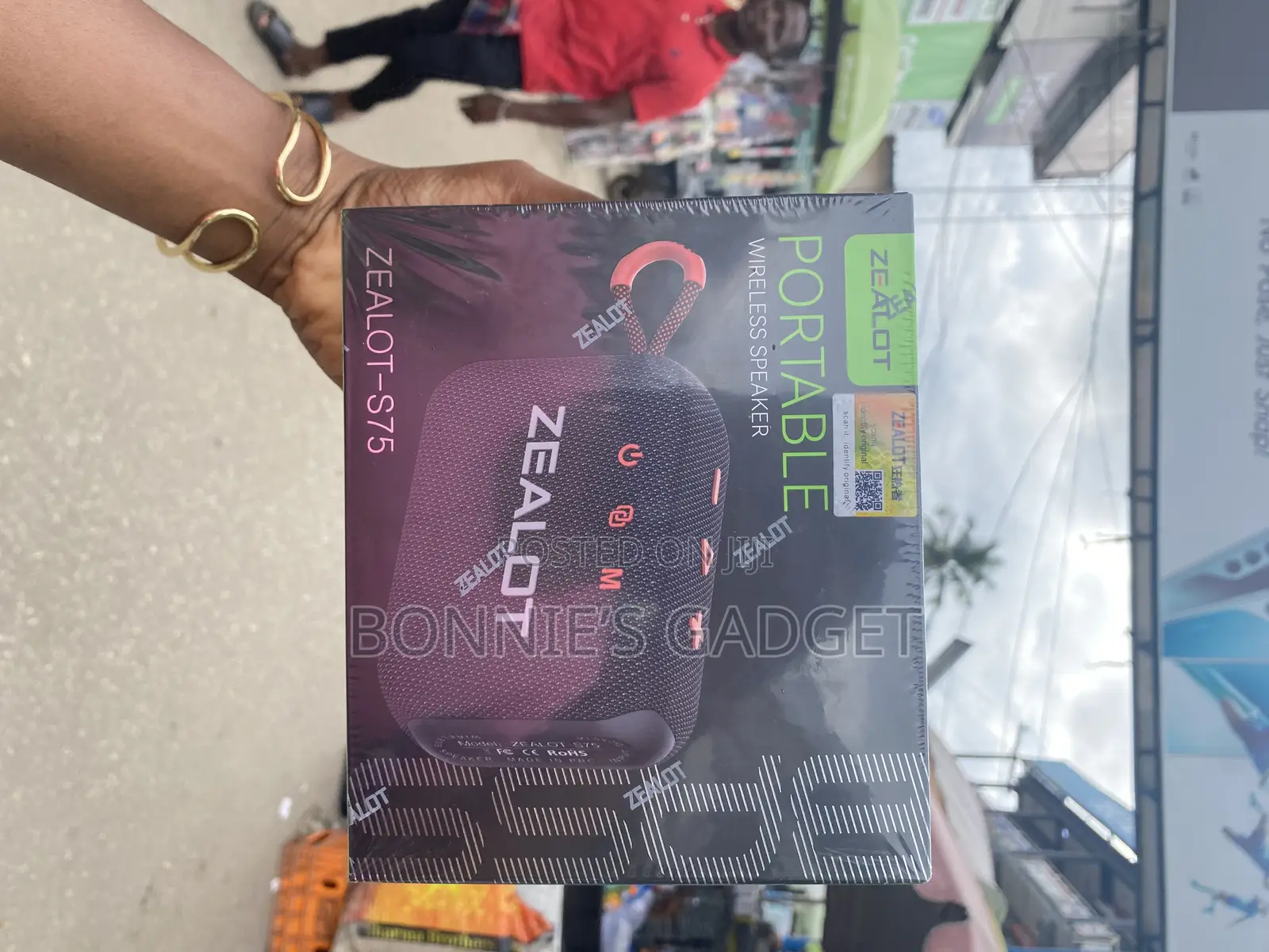 Zealot S75 Portable Wireless Speaker.