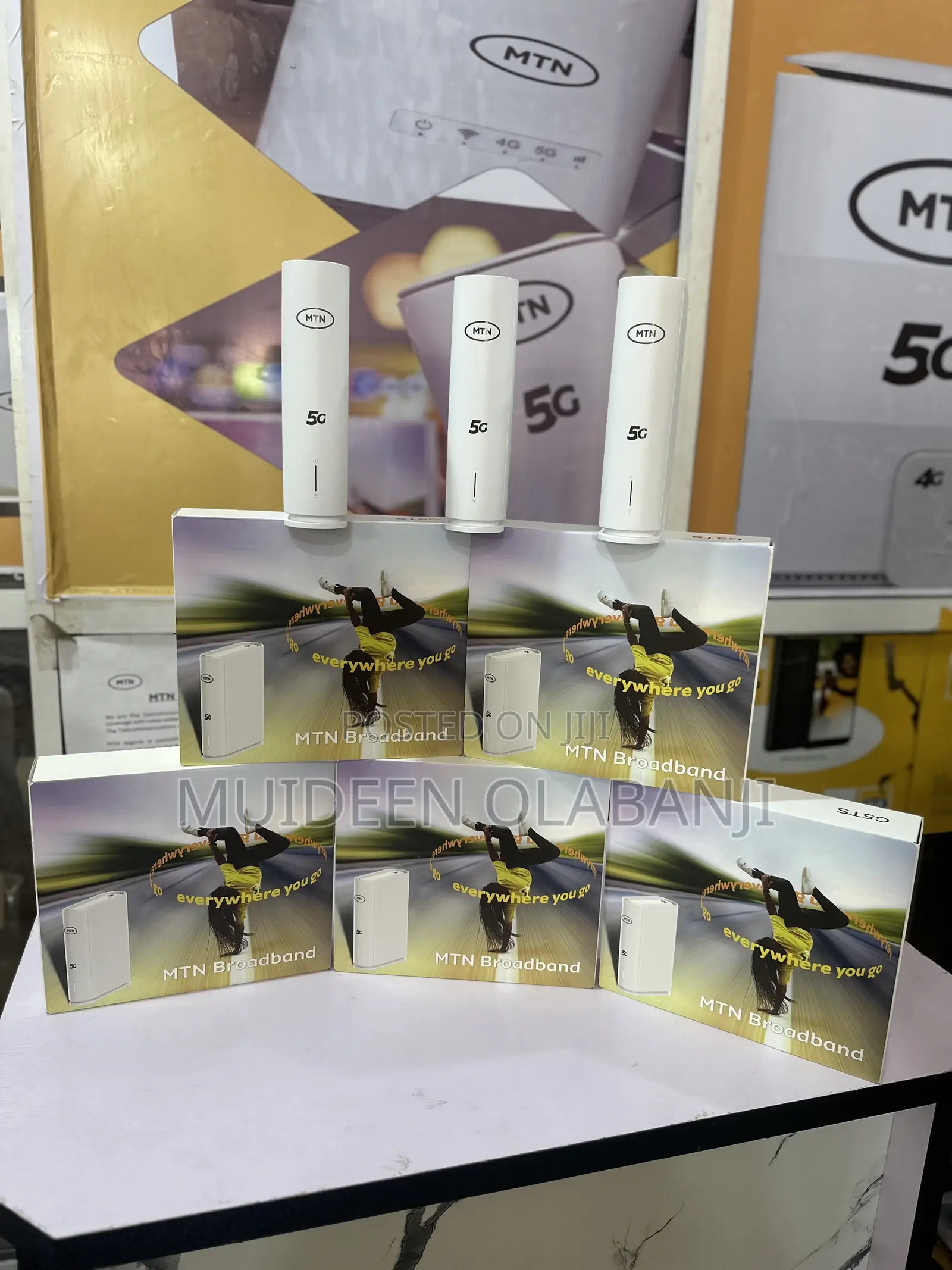 MTN 5g Broadband Router Plus 1 Month Unlimited Free Data