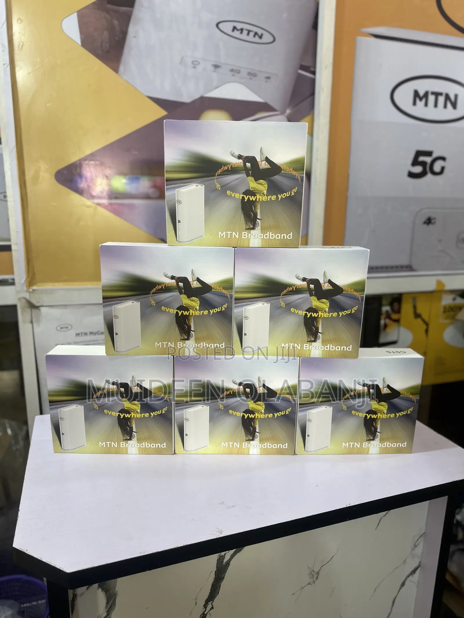 MTN 5g Broadband Router Plus 1 Month Unlimited Free Data
