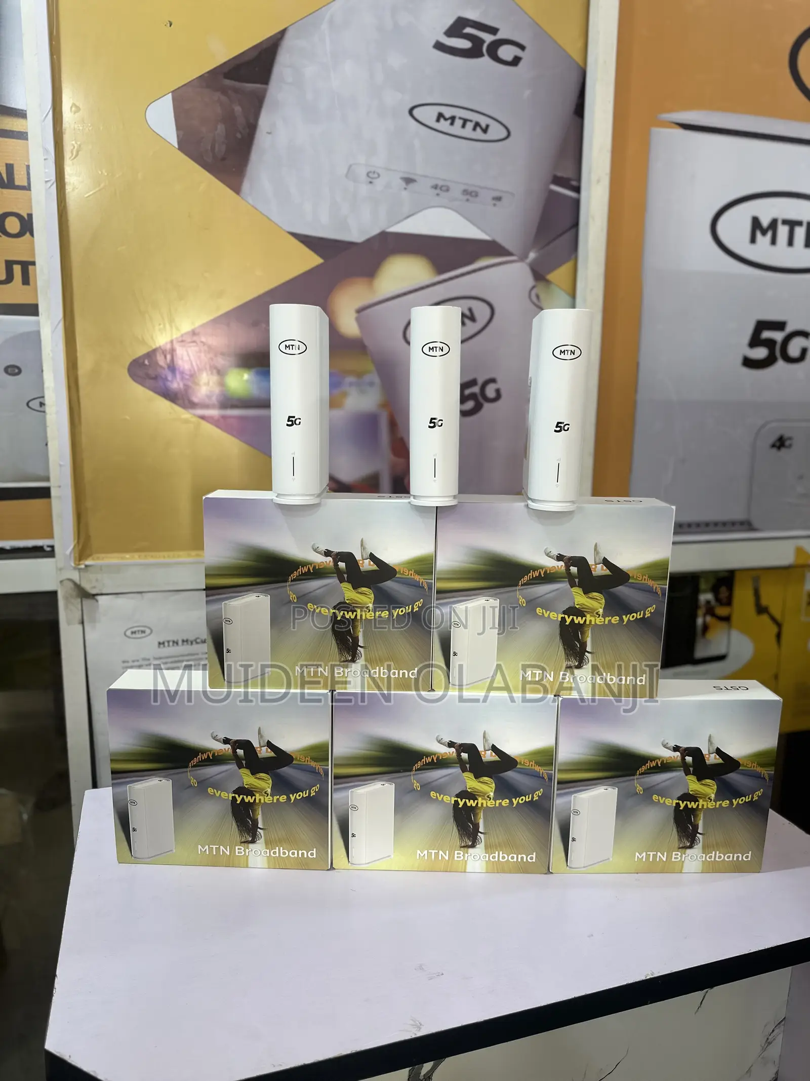 MTN 5g Broadband Router Plus 1 Month Unlimited Free Data