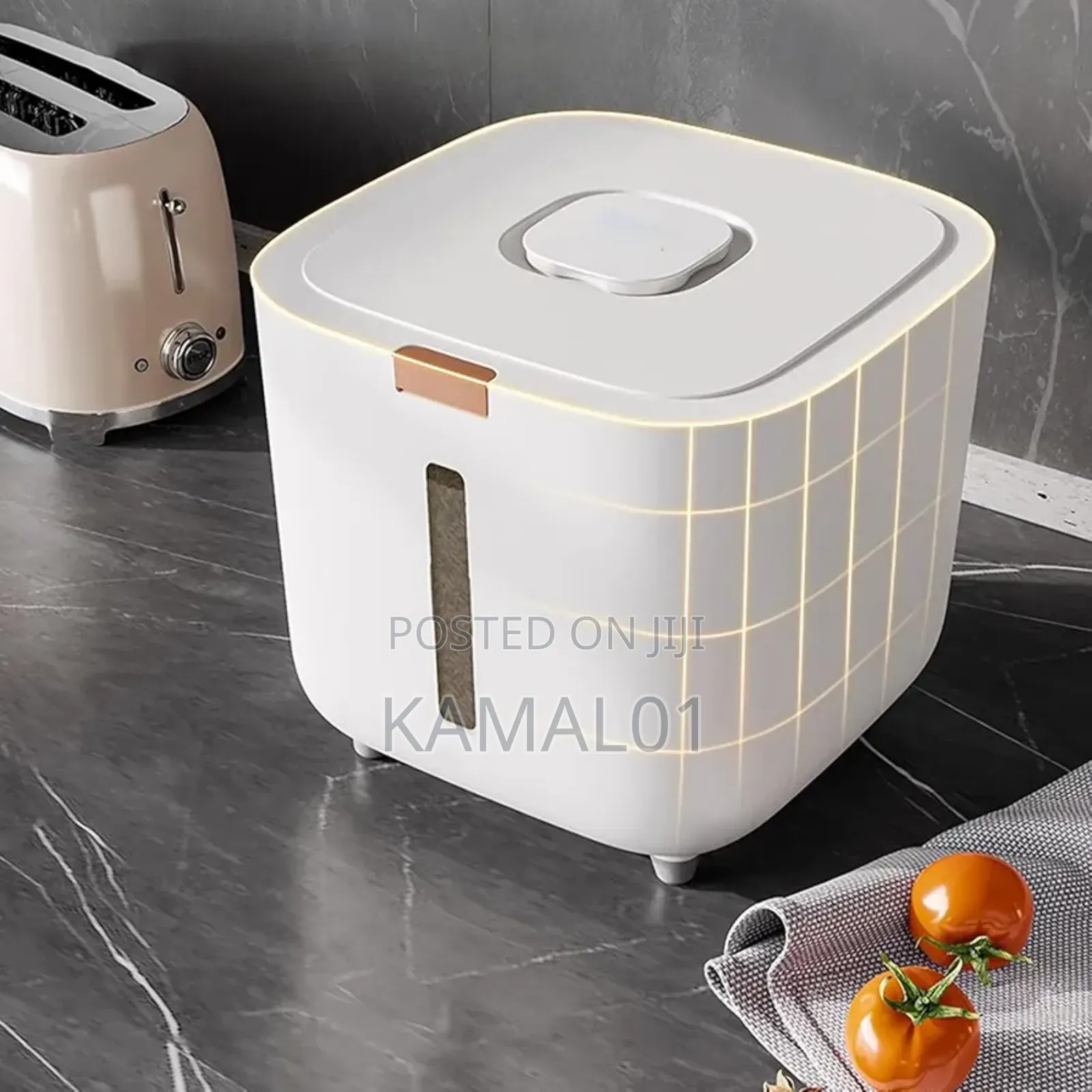 20kg Rice Dispenser Rice Storage Container With Transparent Window