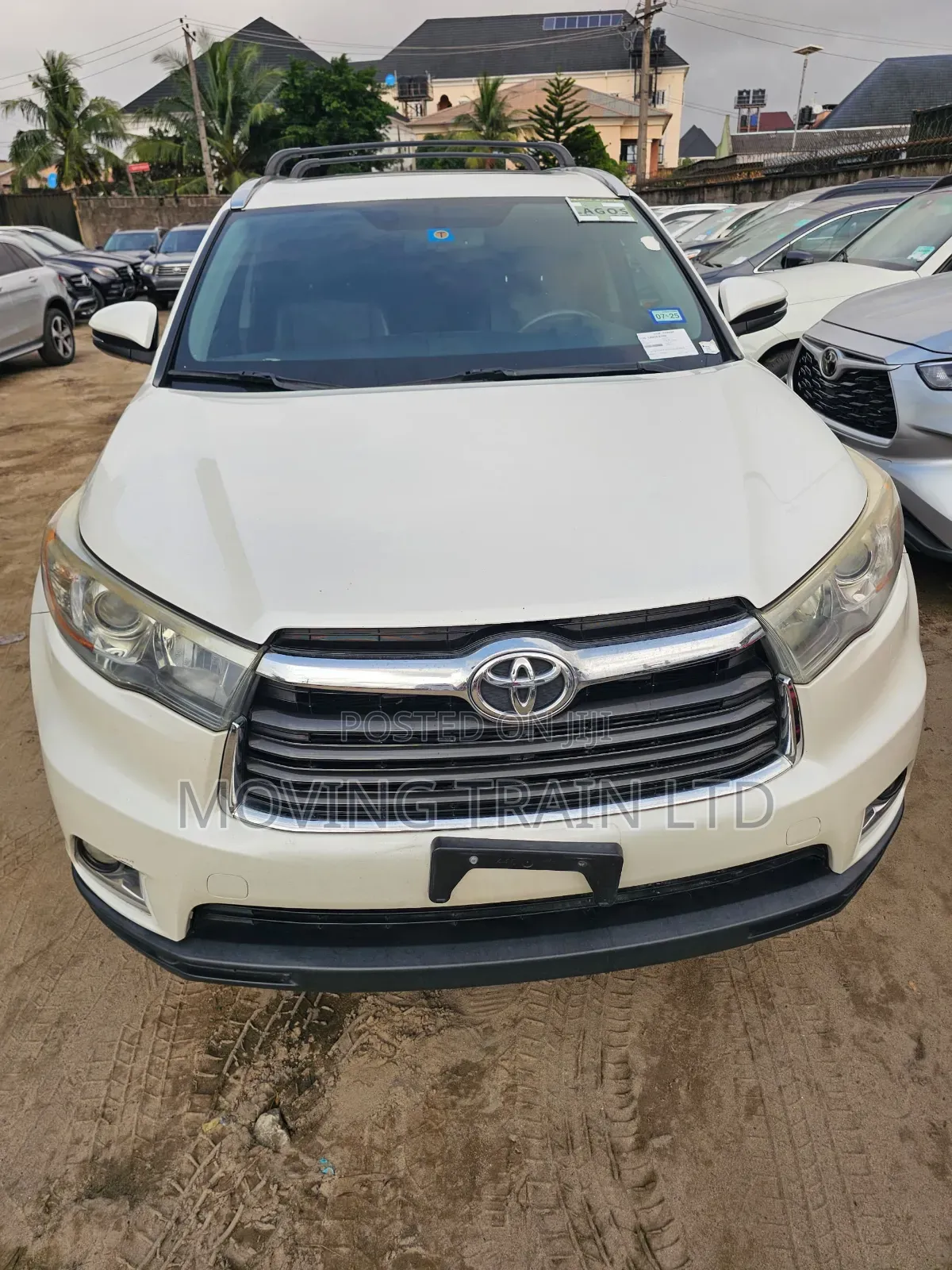 Toyota Highlander Limited 4dr SUV AWD (3.5L 6cyl 6A) 2015 White