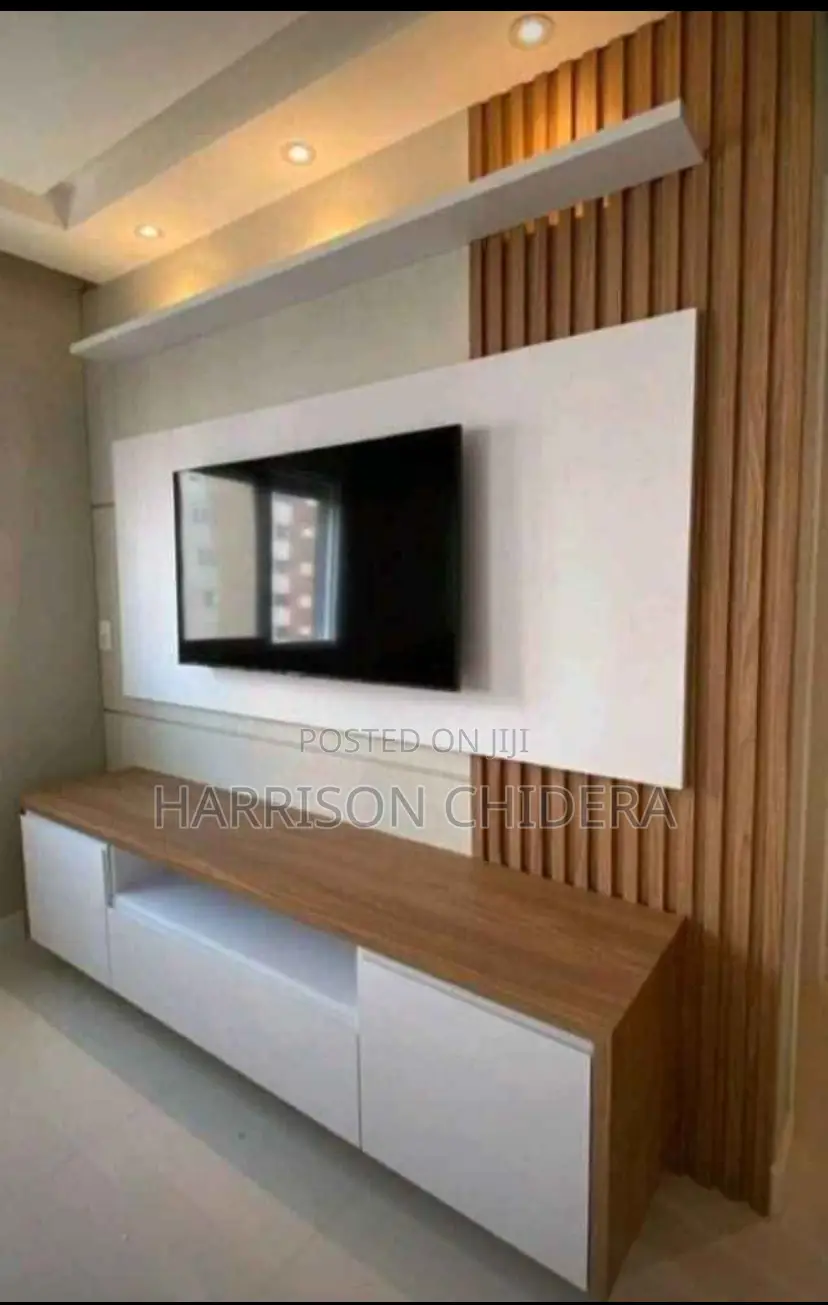 Huxbud Wooden Tv Console