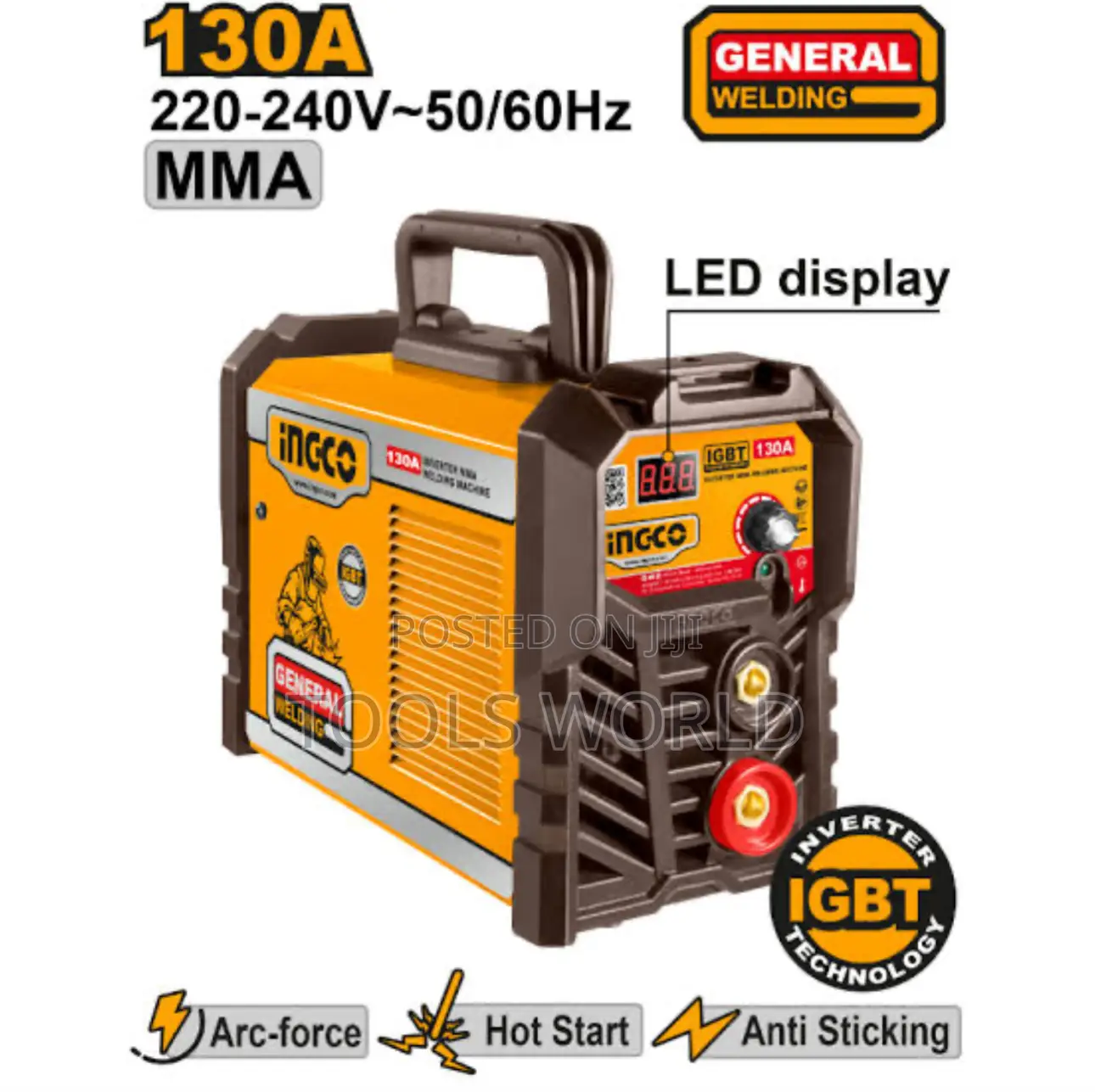 Ingco Welding Machine – Inverter Technology 130a