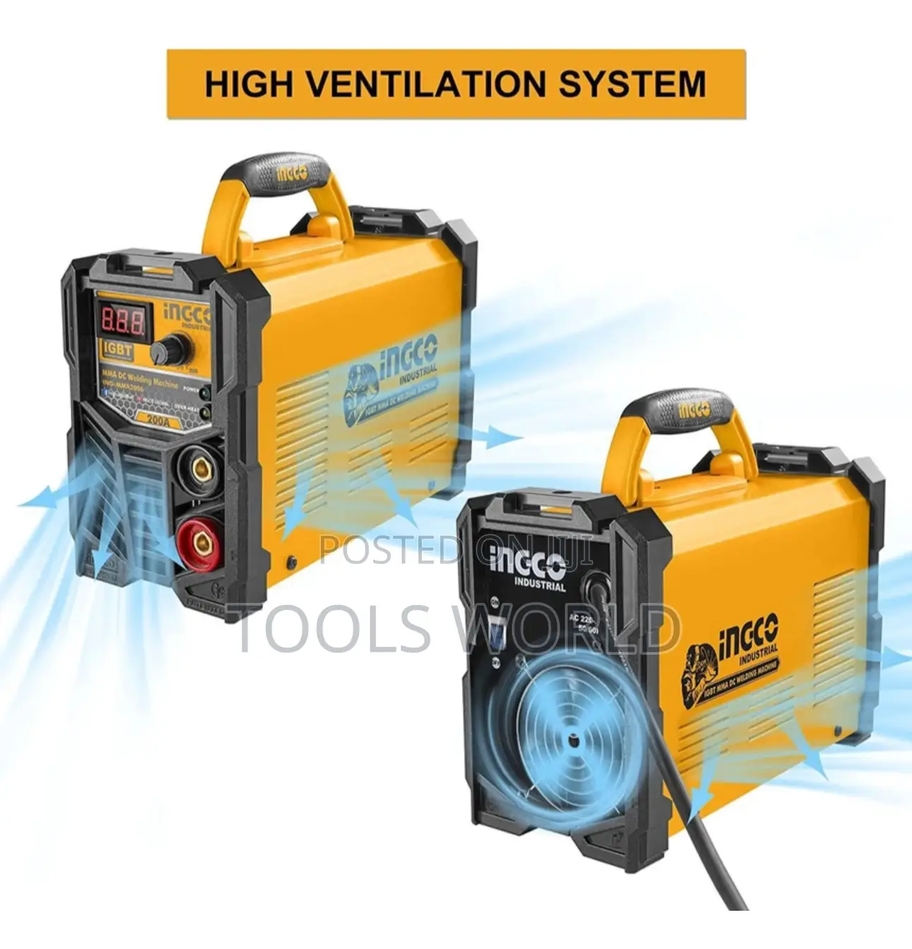 Unleash the Power of Welding – Ingco Inverter 180a