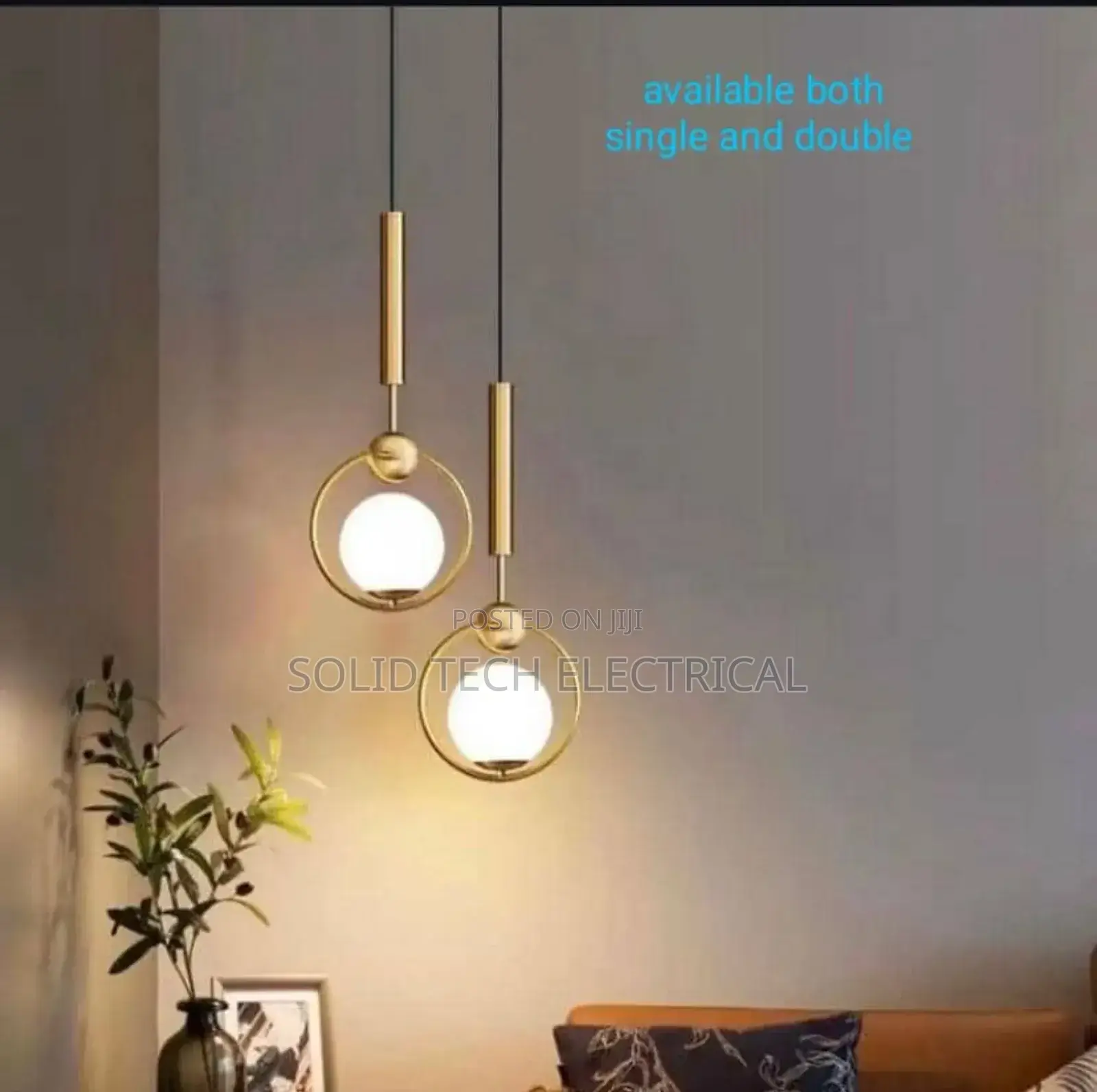 Single and Double Pendant Droplights