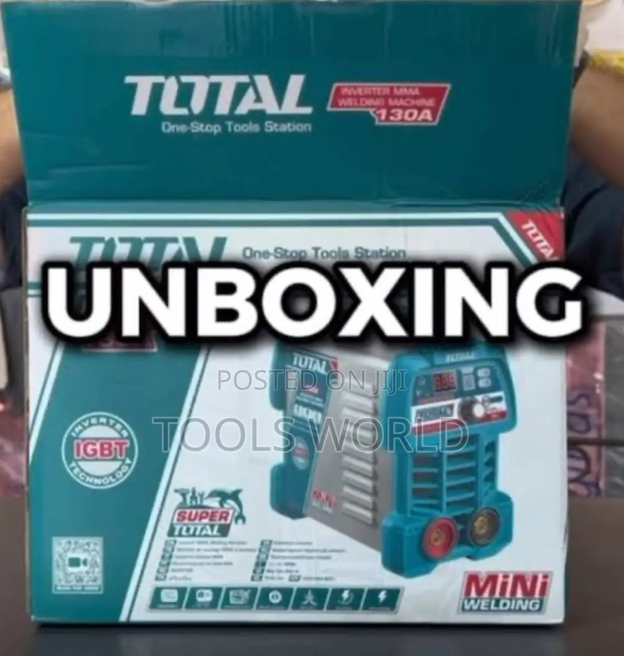 Portable Yet Powerful – Total 130a Mma Welder for Steel Iron Jobs
