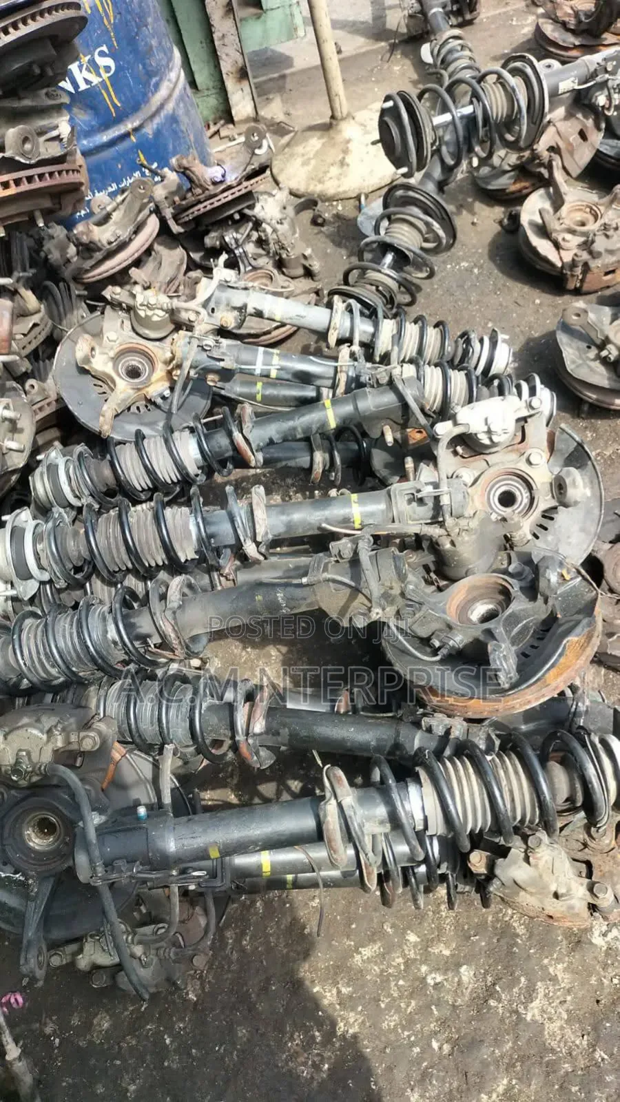 Mercedes Benz Shock, Hub and Shaft