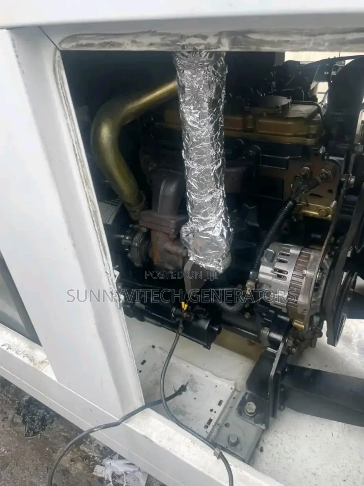 60kva Ecoplus Generator Super Silence Almost New One