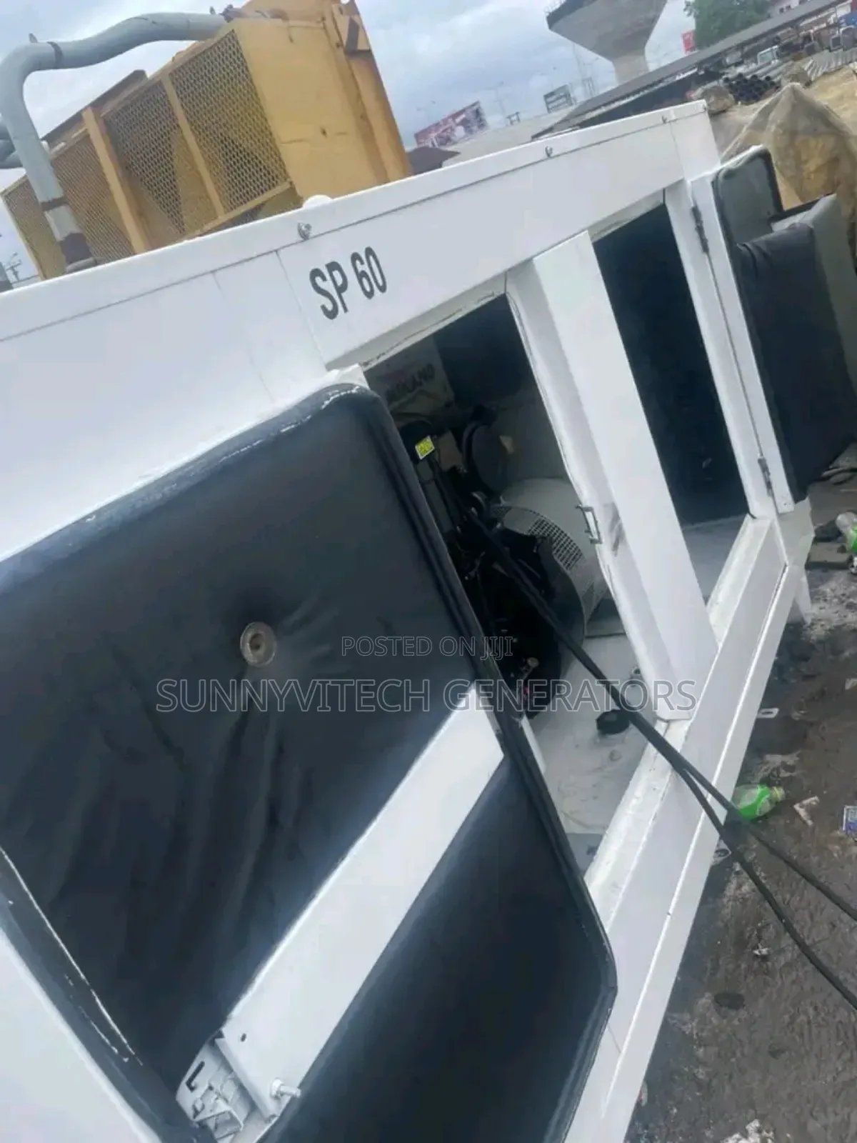 60kva Ecoplus Generator Super Silence Almost New One