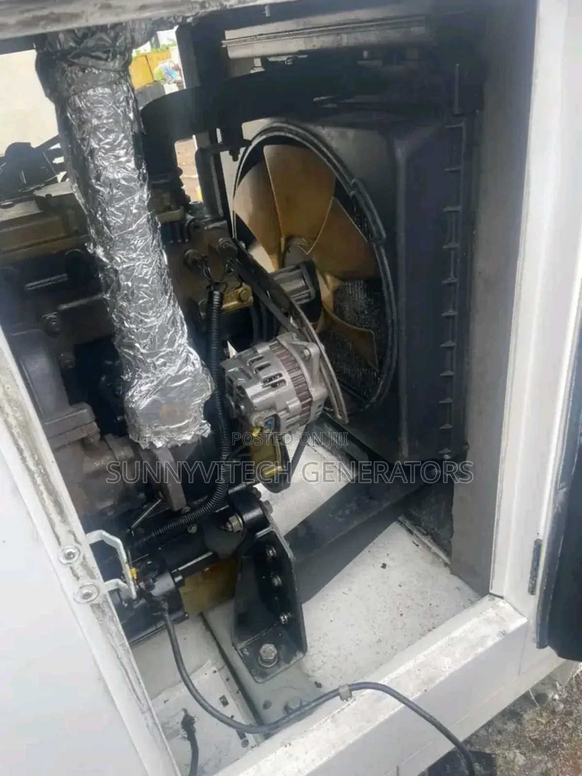60kva Ecoplus Generator Super Silence Almost New One