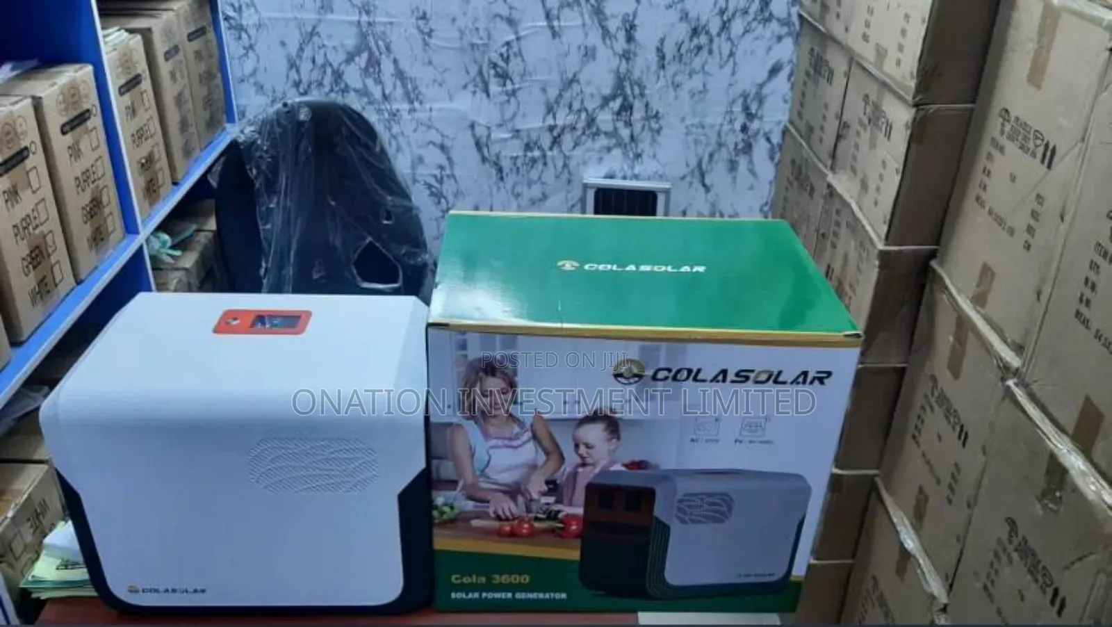 3.6kwh (1200w) Colasolar Solar Generator