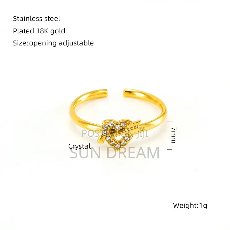 Woman Rings Stainless Steel Rings Lady Jewelry Not Fade Birthday Gift
