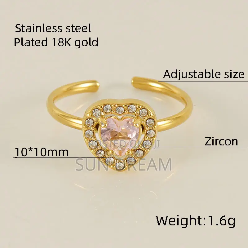 Woman Rings Stainless Steel Rings Lady Jewelry Not Fade Birthday Gift