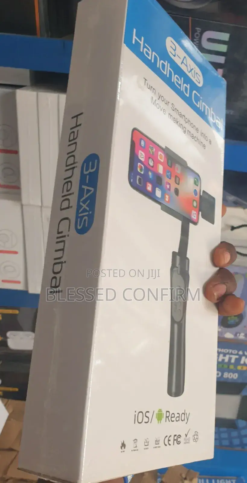 Brand New 3-Axis Gimbal Selfie Stick Single Handheld for Phone