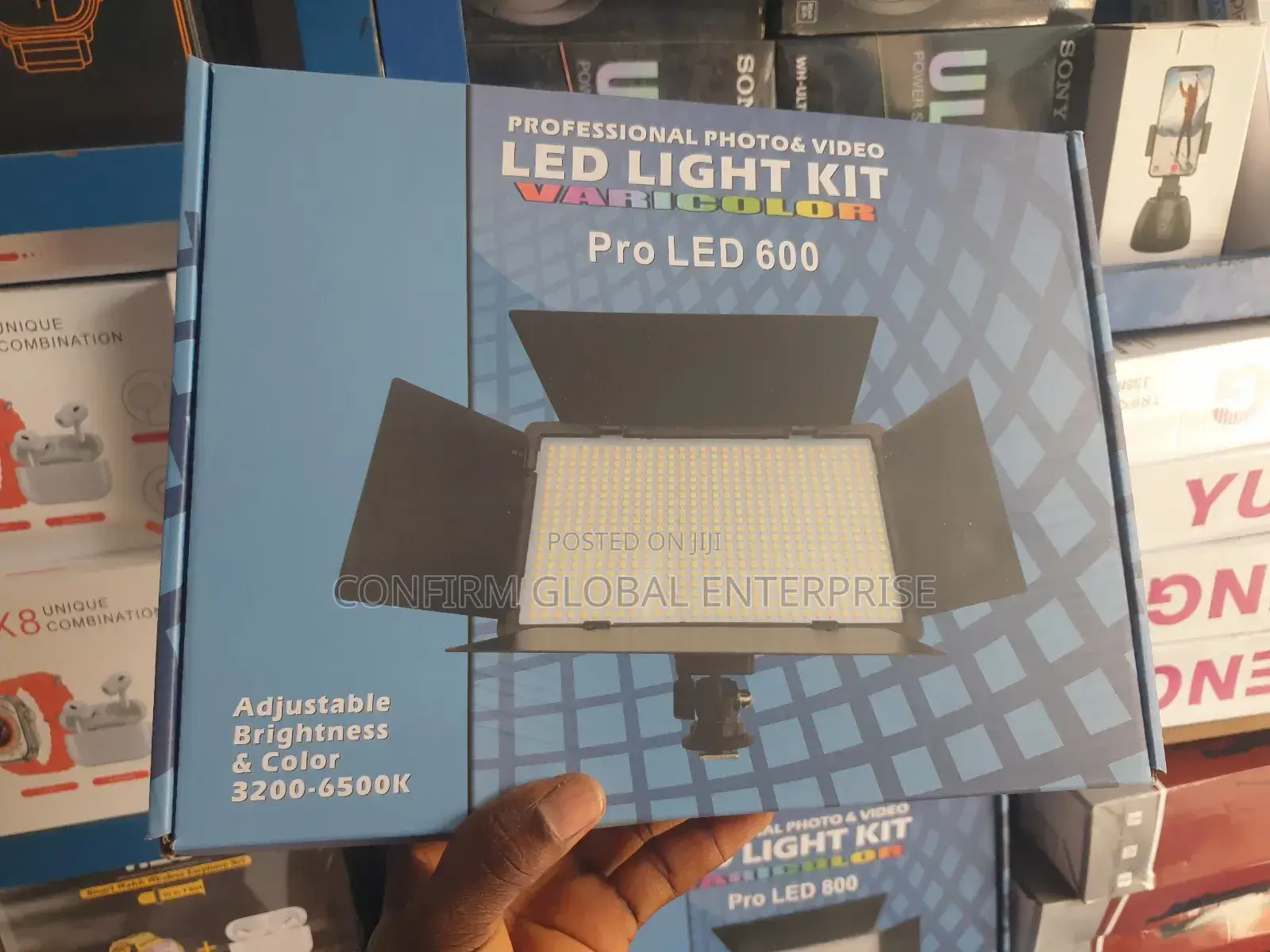 Professional Video And Photo Led Light Kit 600 Pro