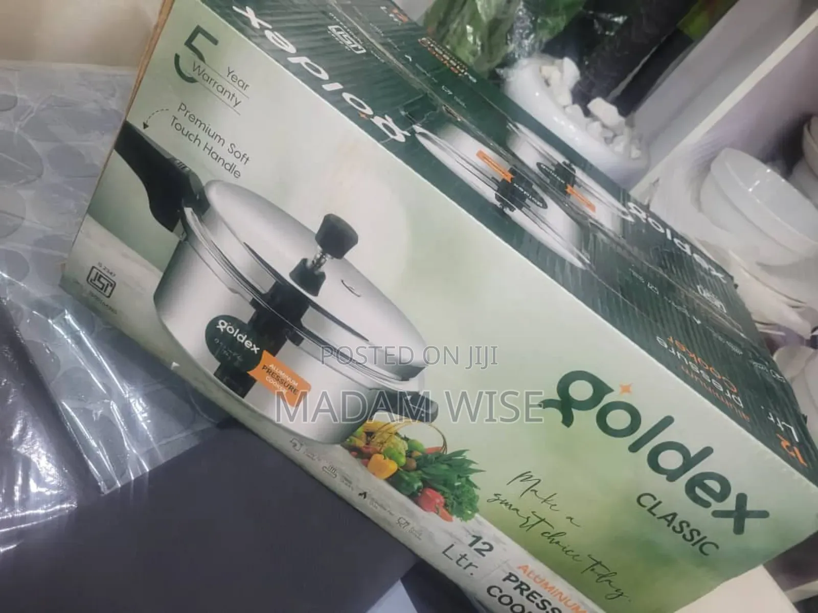 Goldex Aluminum Pressure Cooker