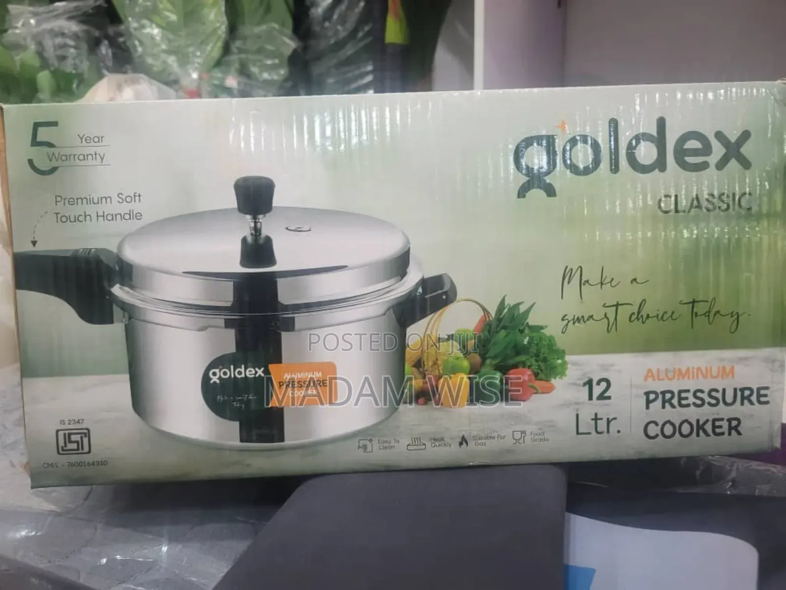 Goldex Aluminum Pressure Cooker