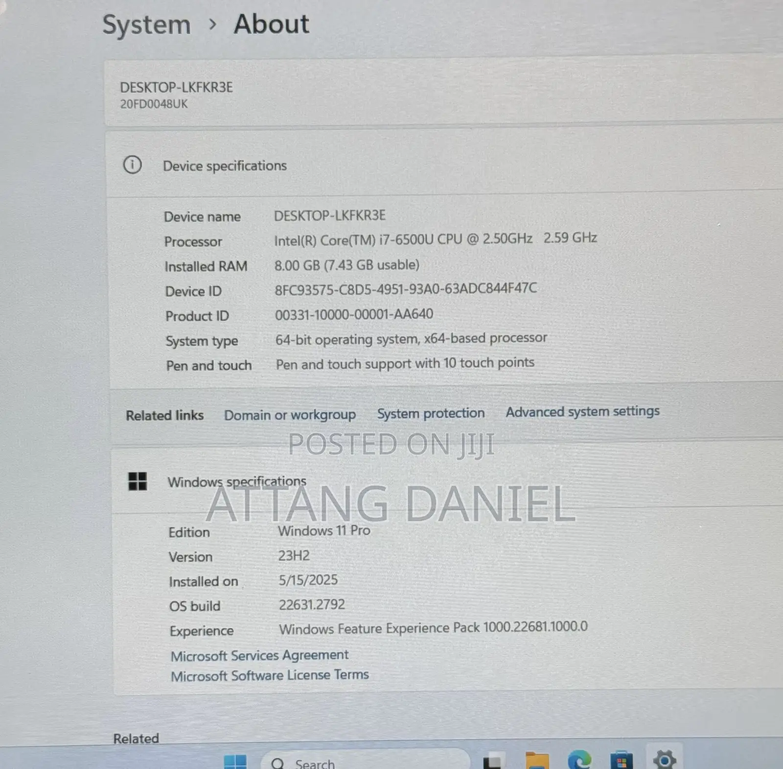 Laptop Lenovo Yoga 260 8GB Intel Core I7 SSD 256GB