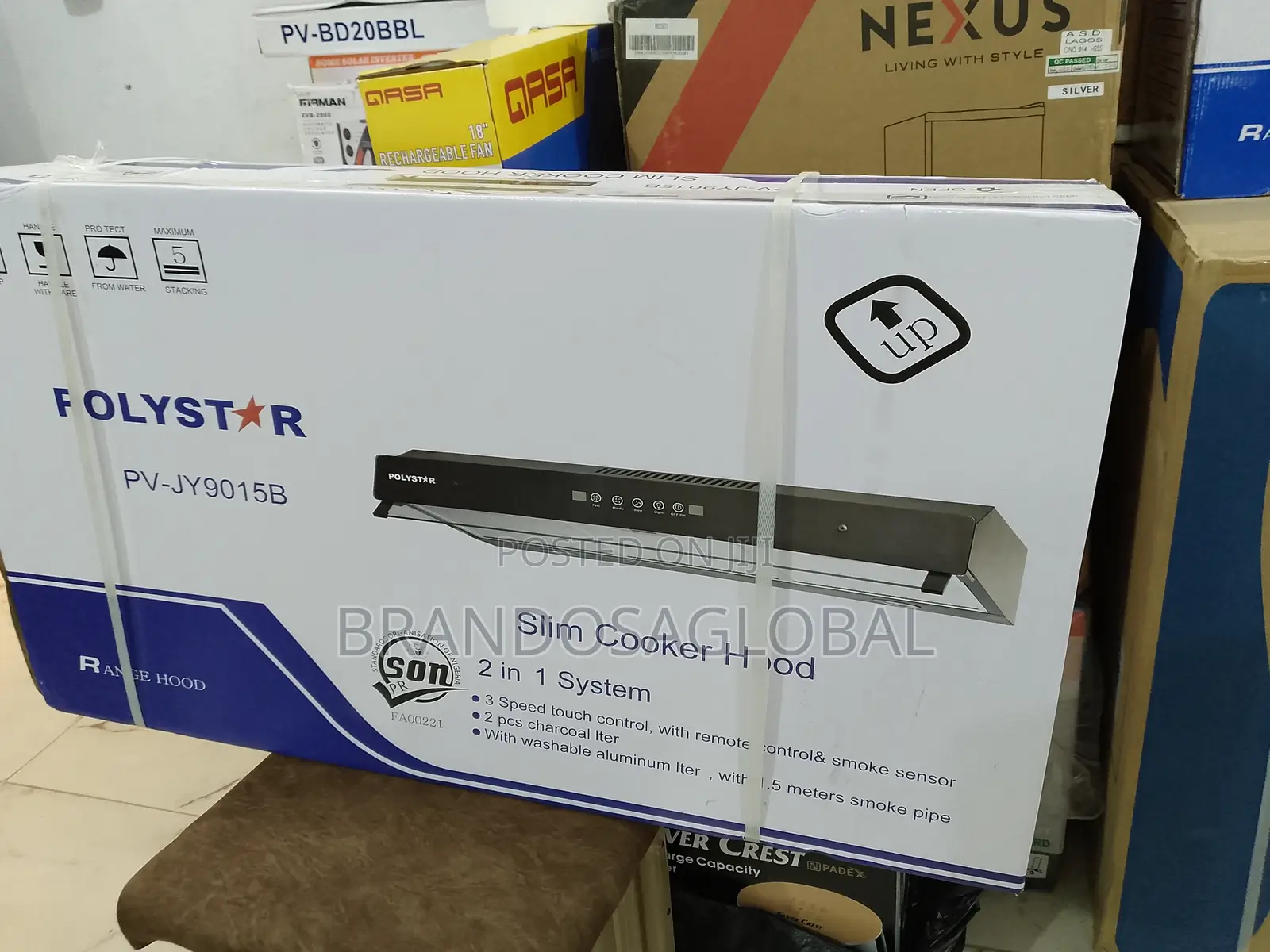 Slim Cooker Hood – Polystar Pv-9015b Now in Stock
