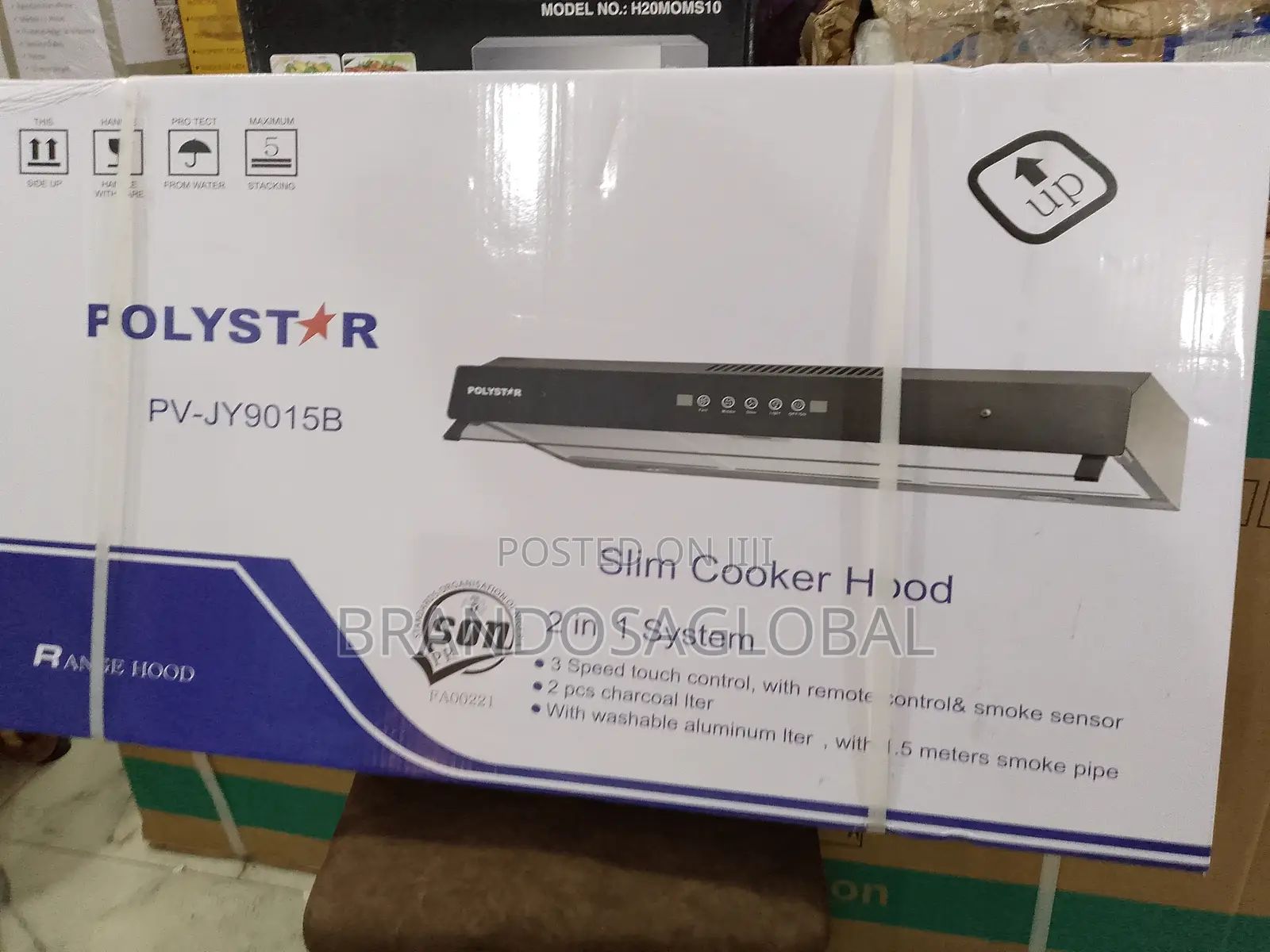 Heavy-Duty Slim Cooker Hood – Polystar Brand