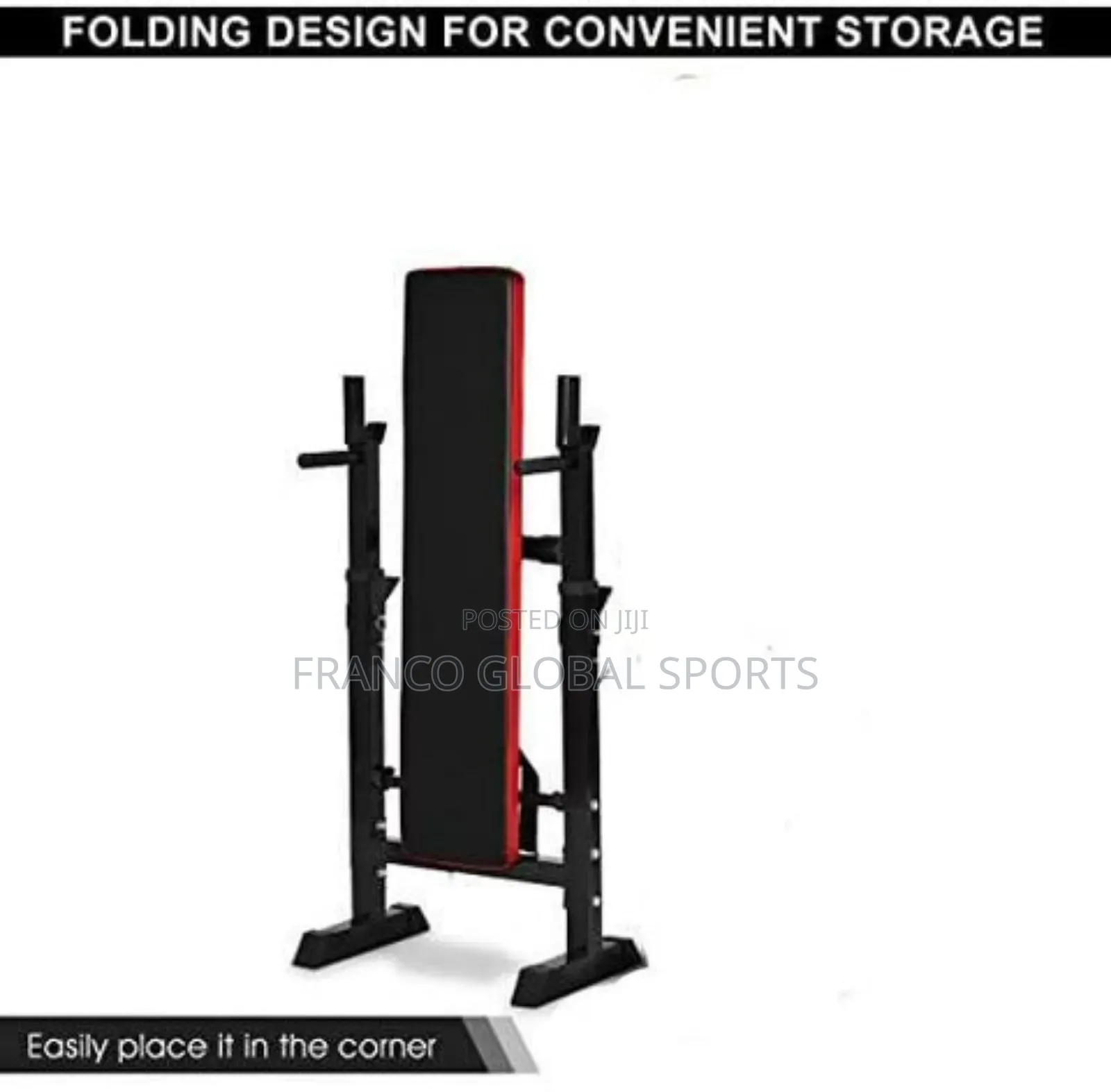 Portable Bench Press With 50kg Barbell