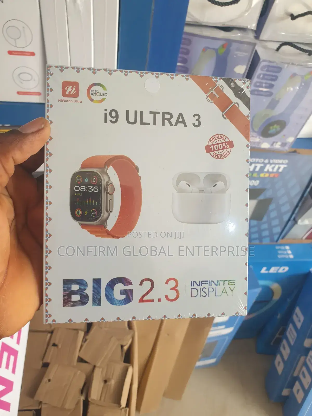 I9 Ultra 3 Smartwatch and Airpod