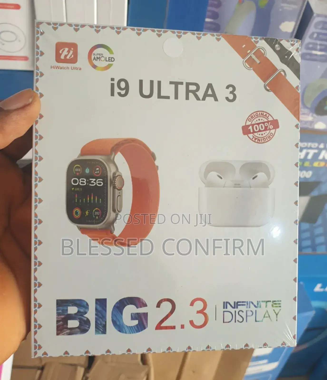 Brand New I9 Ultra 3 Smartwatch and Airpod
