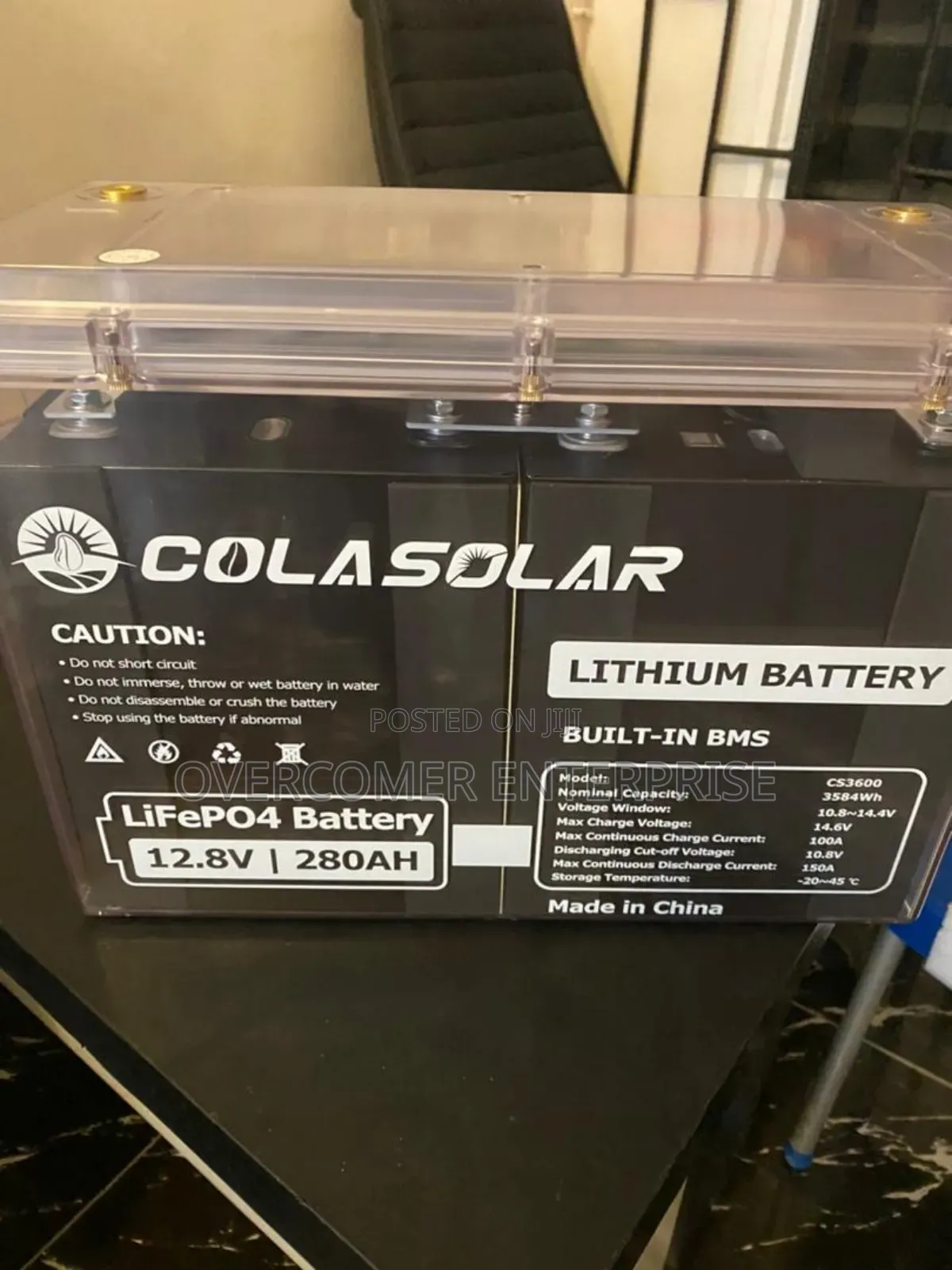 New Cola 3.6kw Lithium Ion Battery