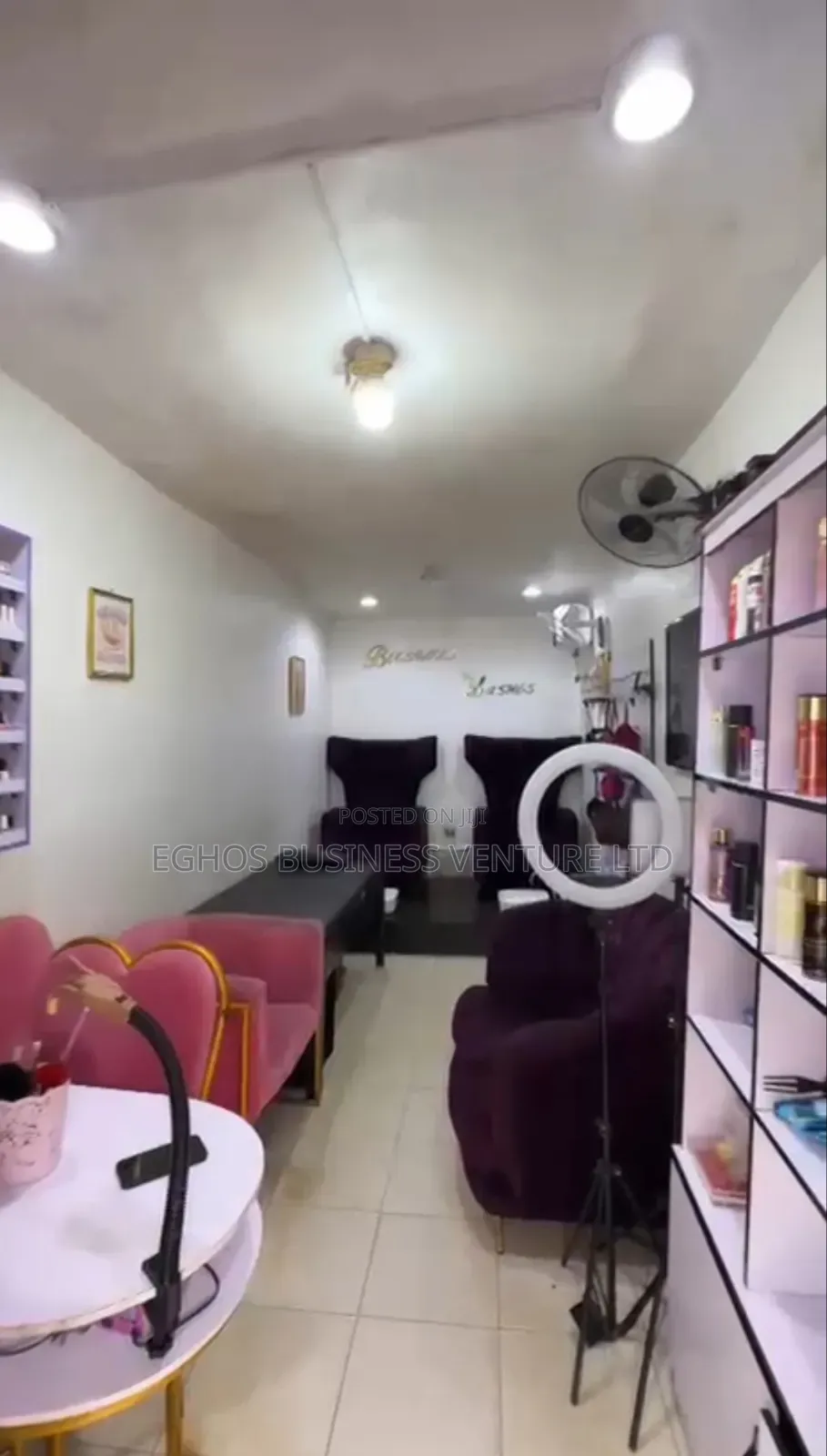 Beauty Studio Up for Sale