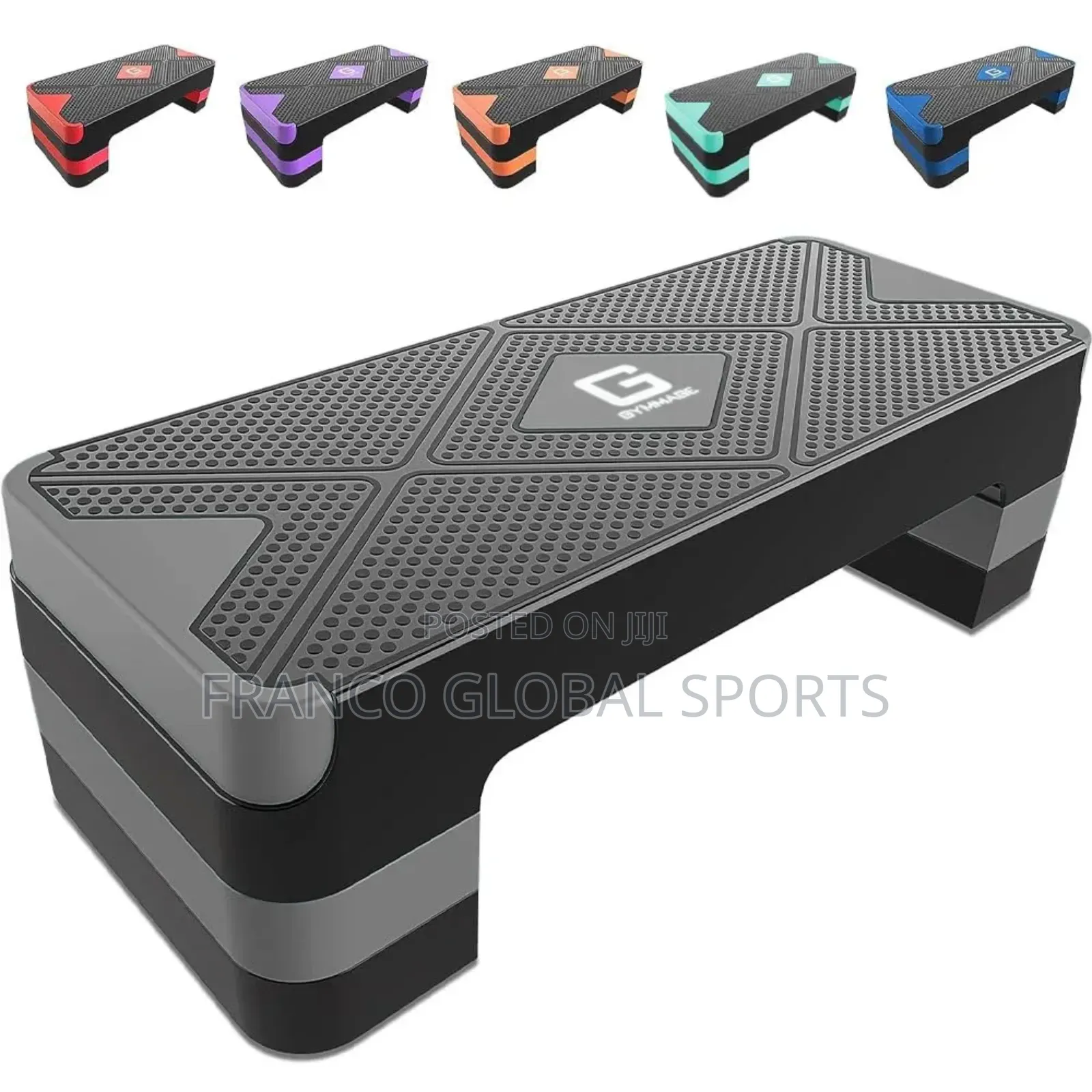 Adjustable Aerobic Stepper for Exercise