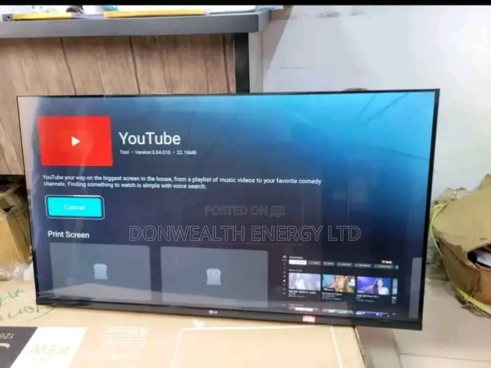 Original Real Smart 50inches Lg Tv