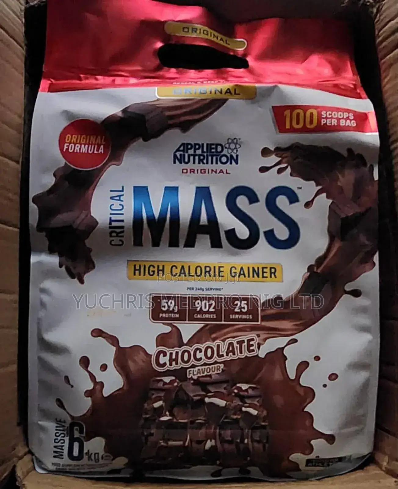 Applied Nutrition Critical Mass High Calories Gainer