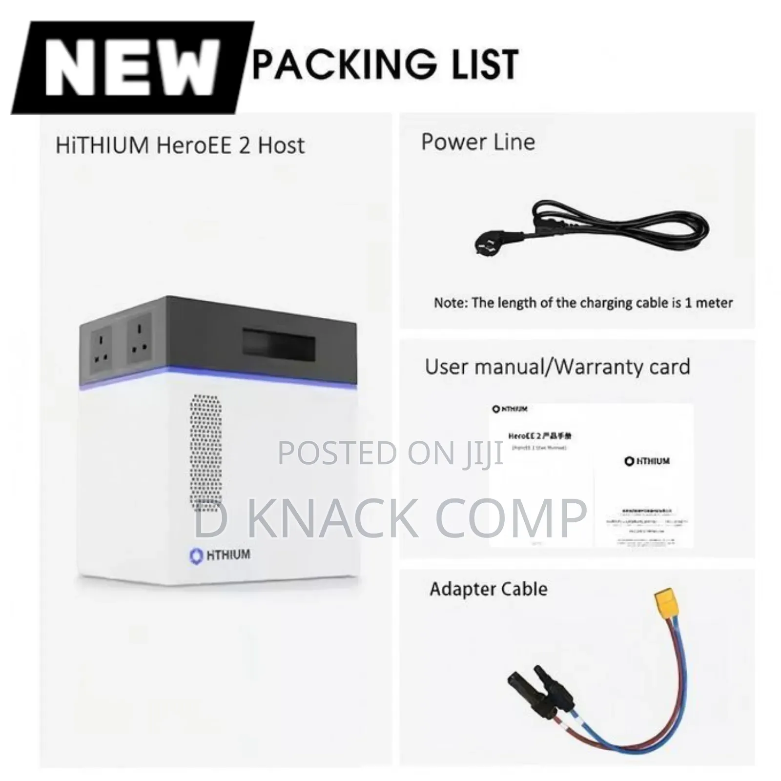 2kwh Hithium Heroee Portable Power Supply Power Station for Home