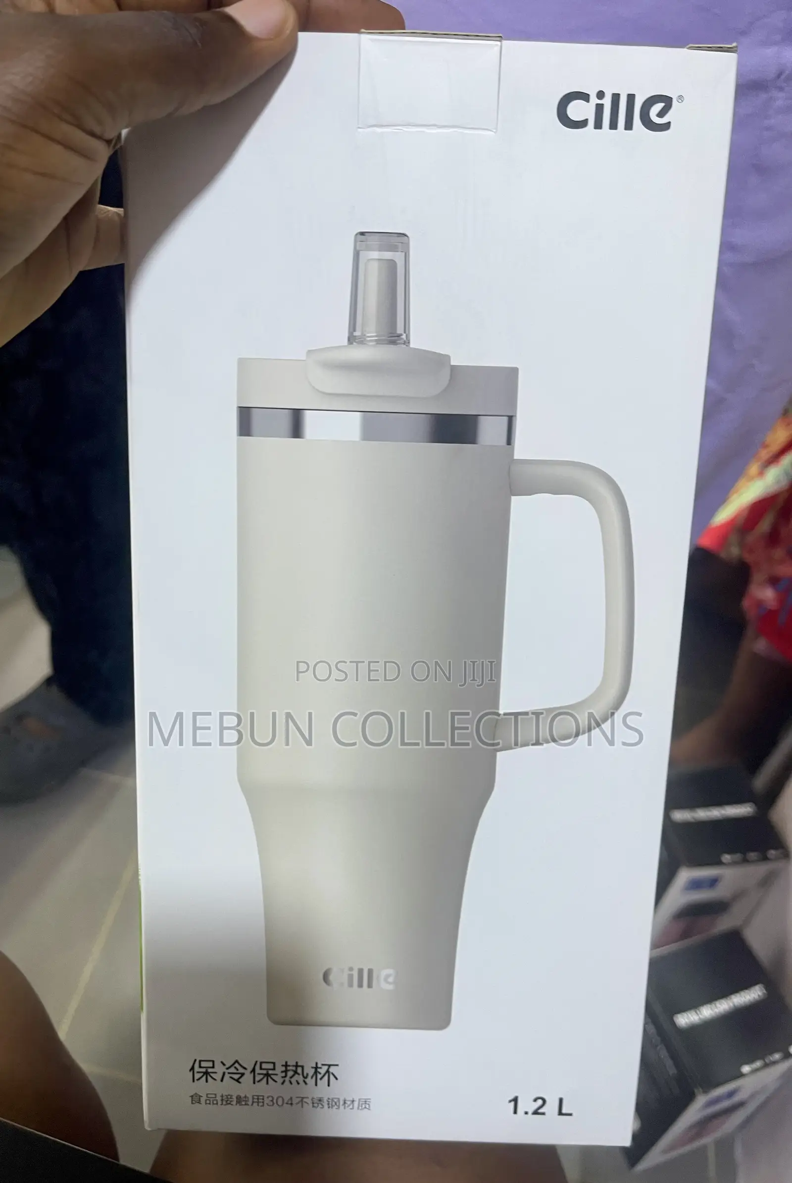 Dragon 1.2liters Vacuum Water Cup With Straw Cover